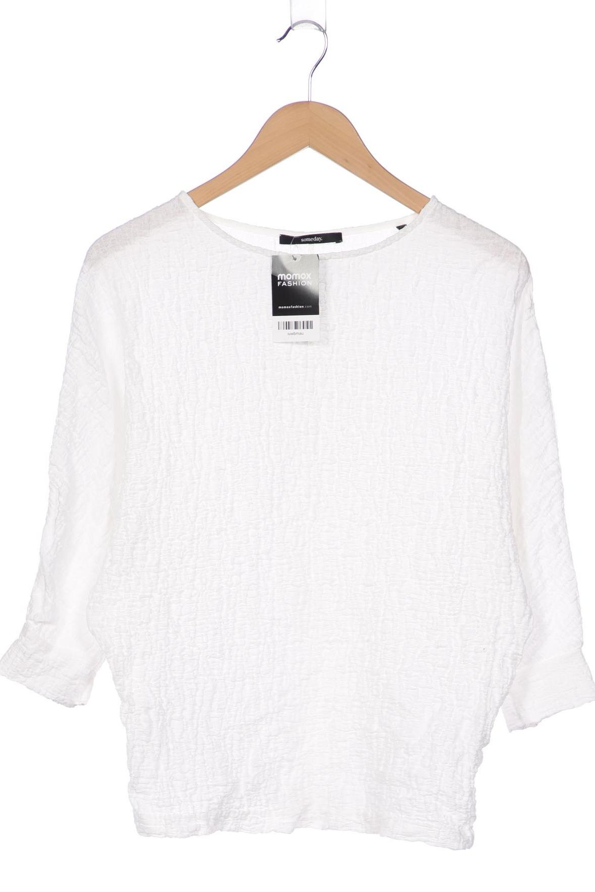 

someday. Damen Langarmshirt, weiß, Gr. 36