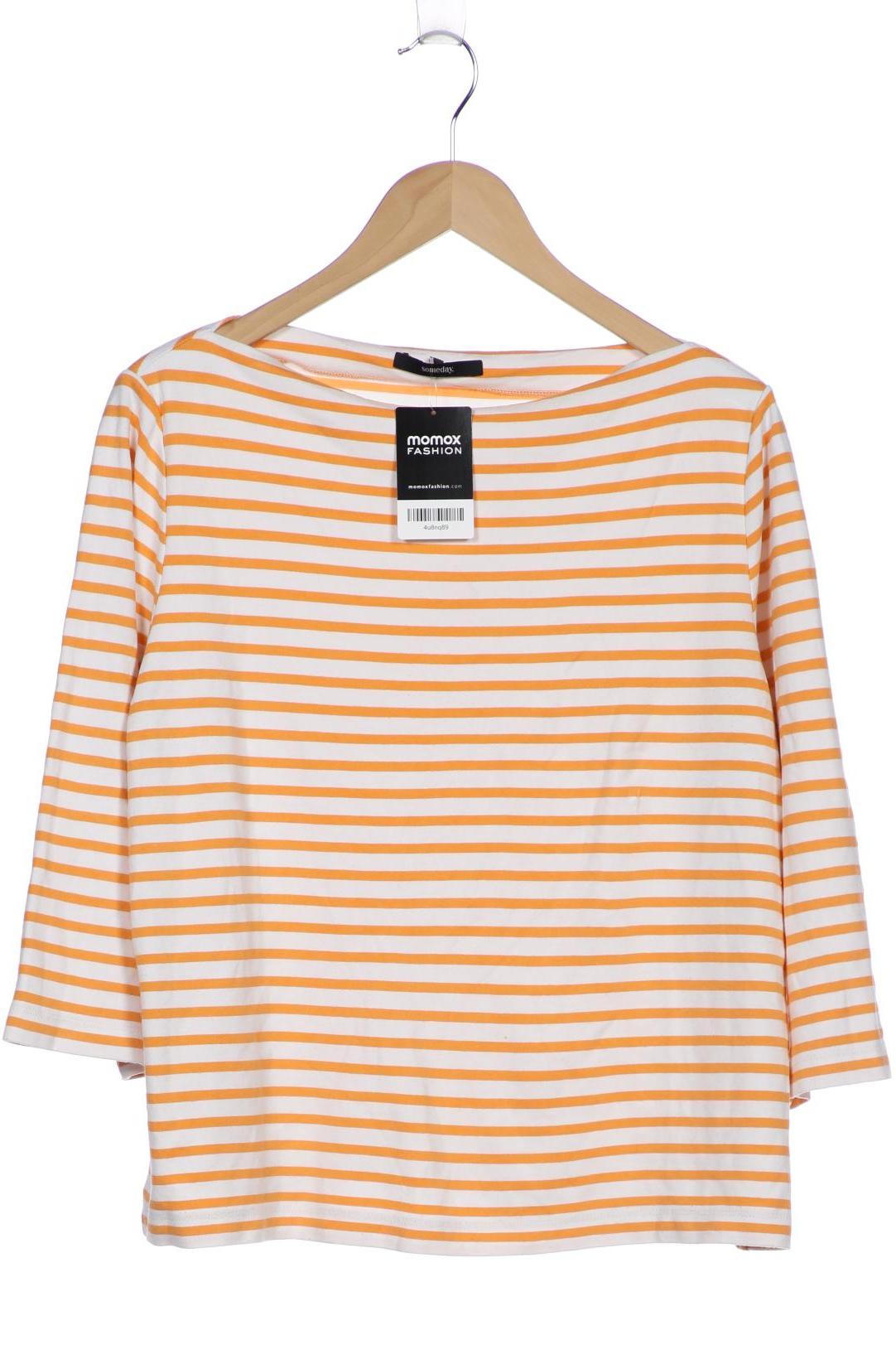 

someday. Damen Langarmshirt, orange