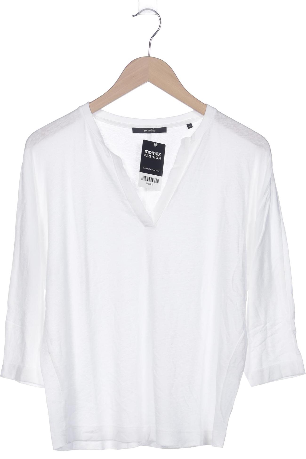 

someday. Damen Langarmshirt, weiß, Gr. 38