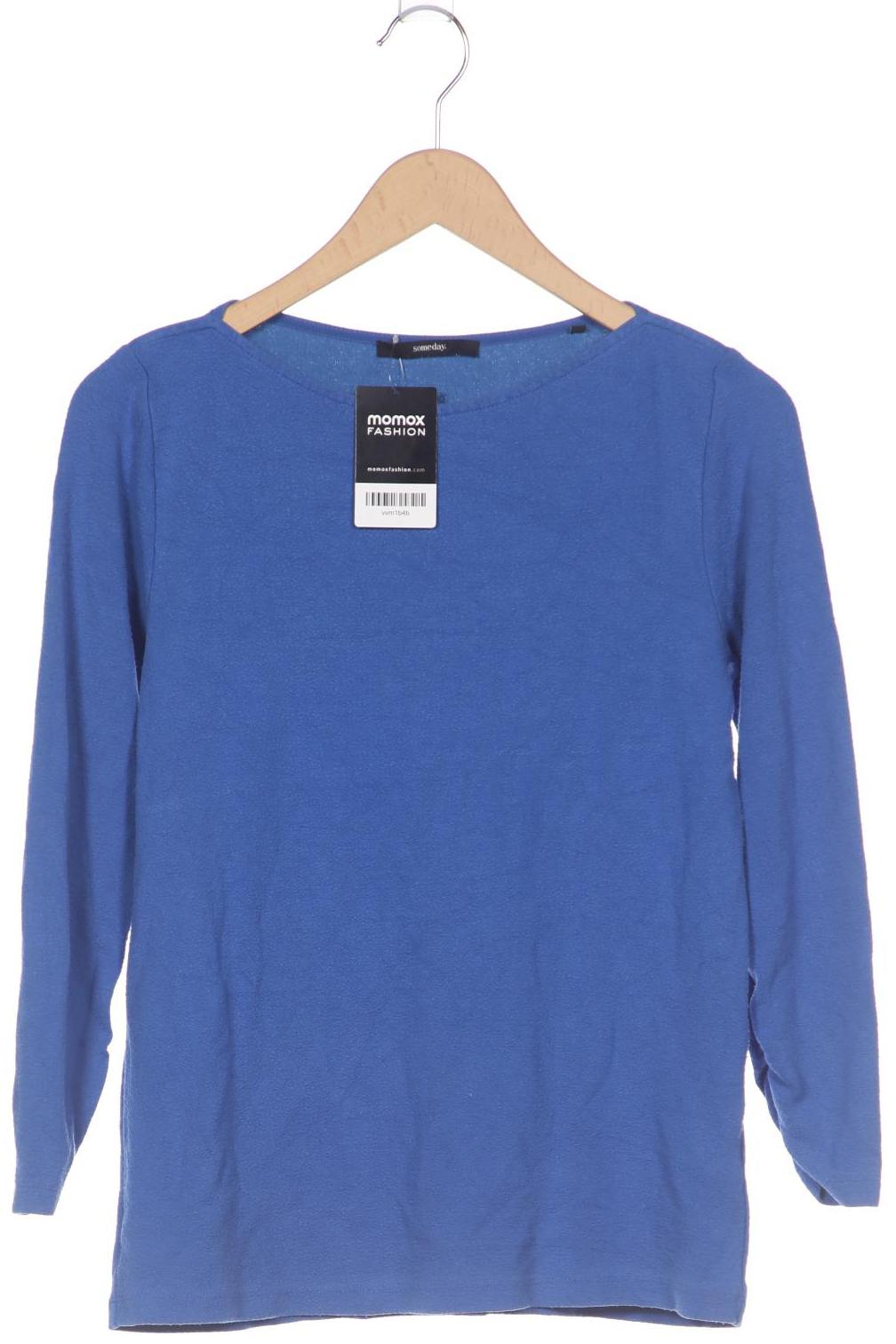 

someday. Damen Langarmshirt, blau, Gr. 38