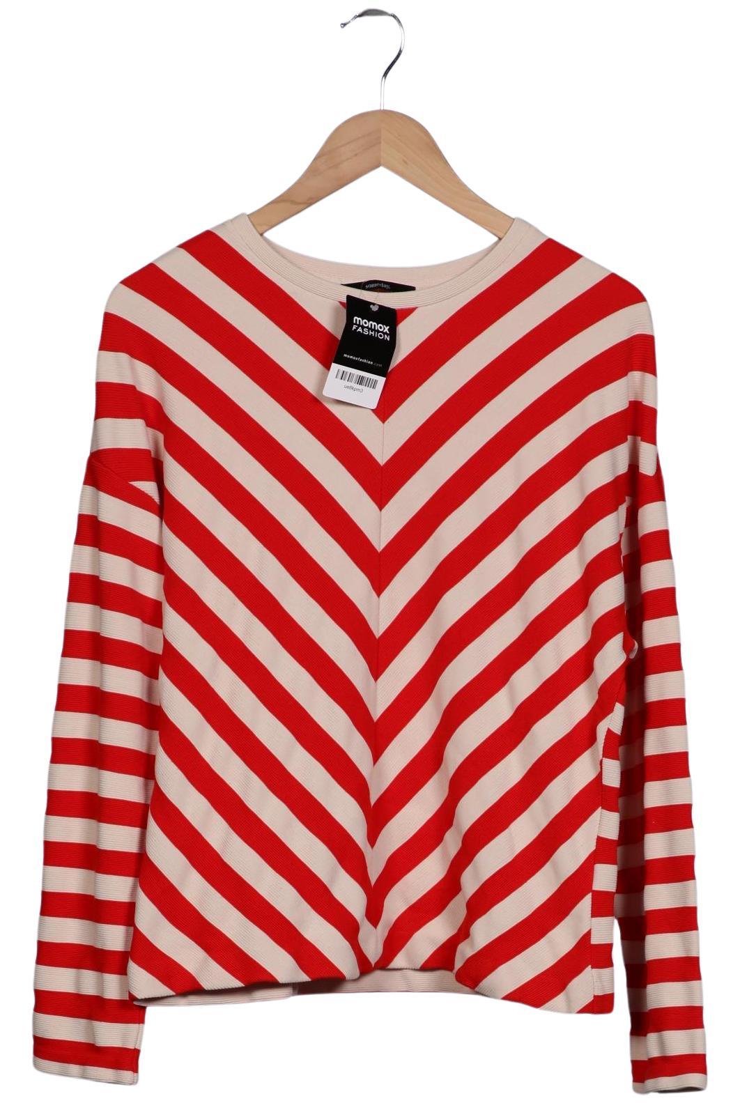 

someday. Damen Langarmshirt, rot, Gr. 40