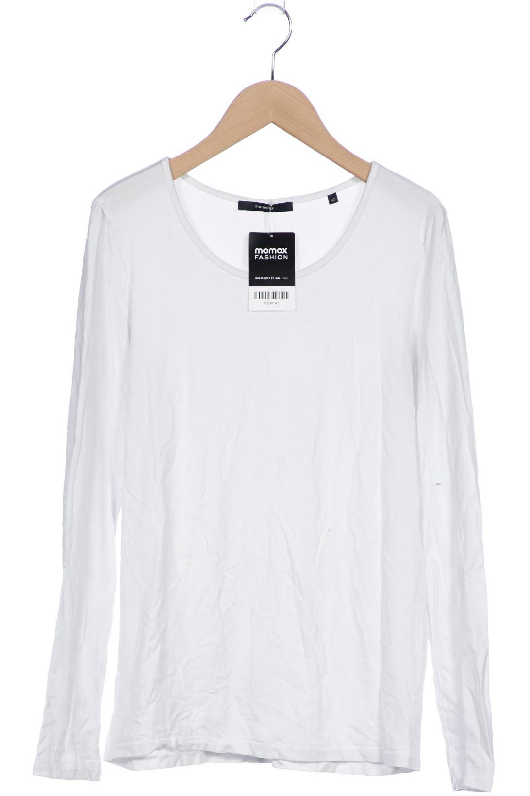 

someday. Damen Langarmshirt, weiß, Gr. 42