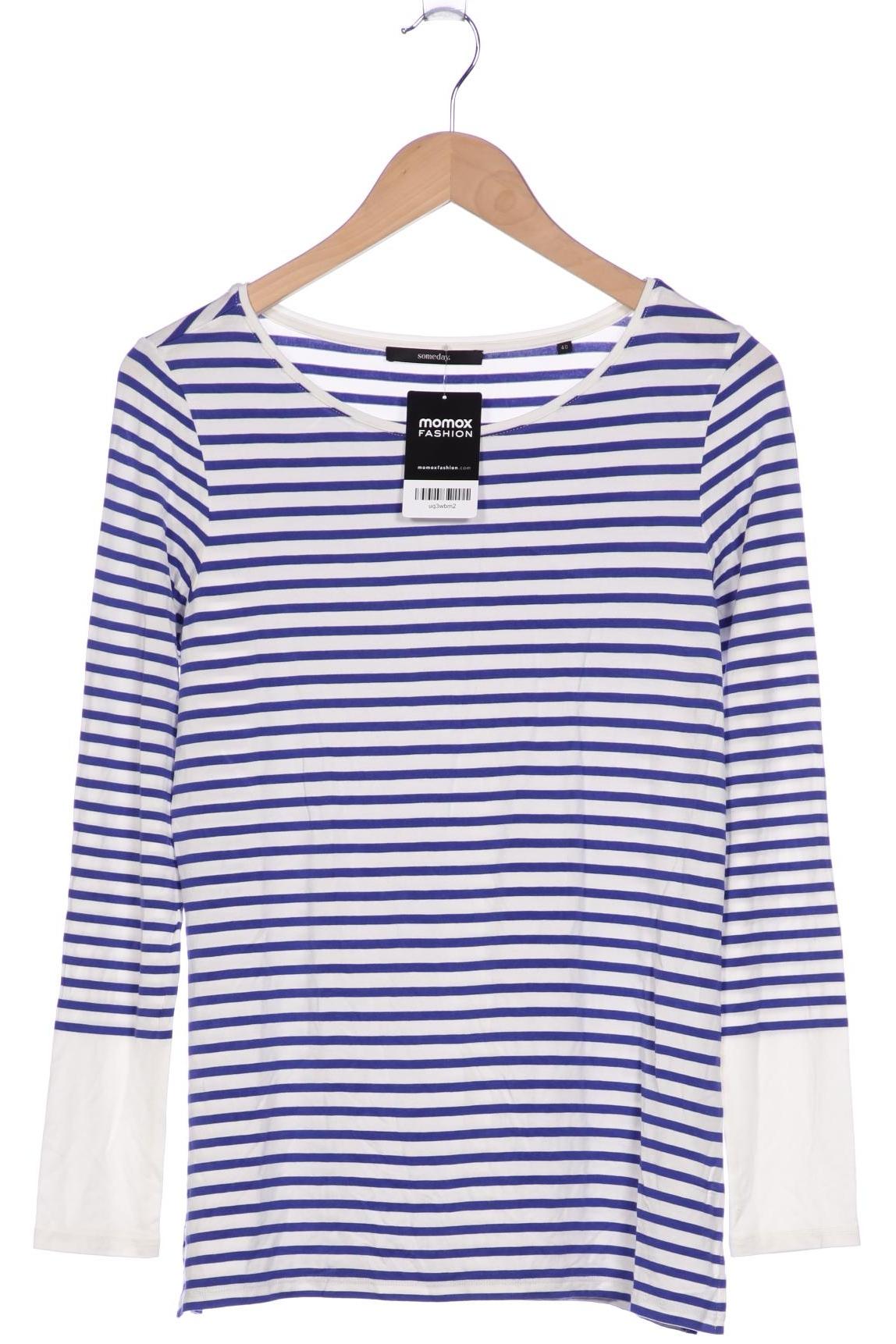 

someday. Damen Langarmshirt, blau, Gr. 40