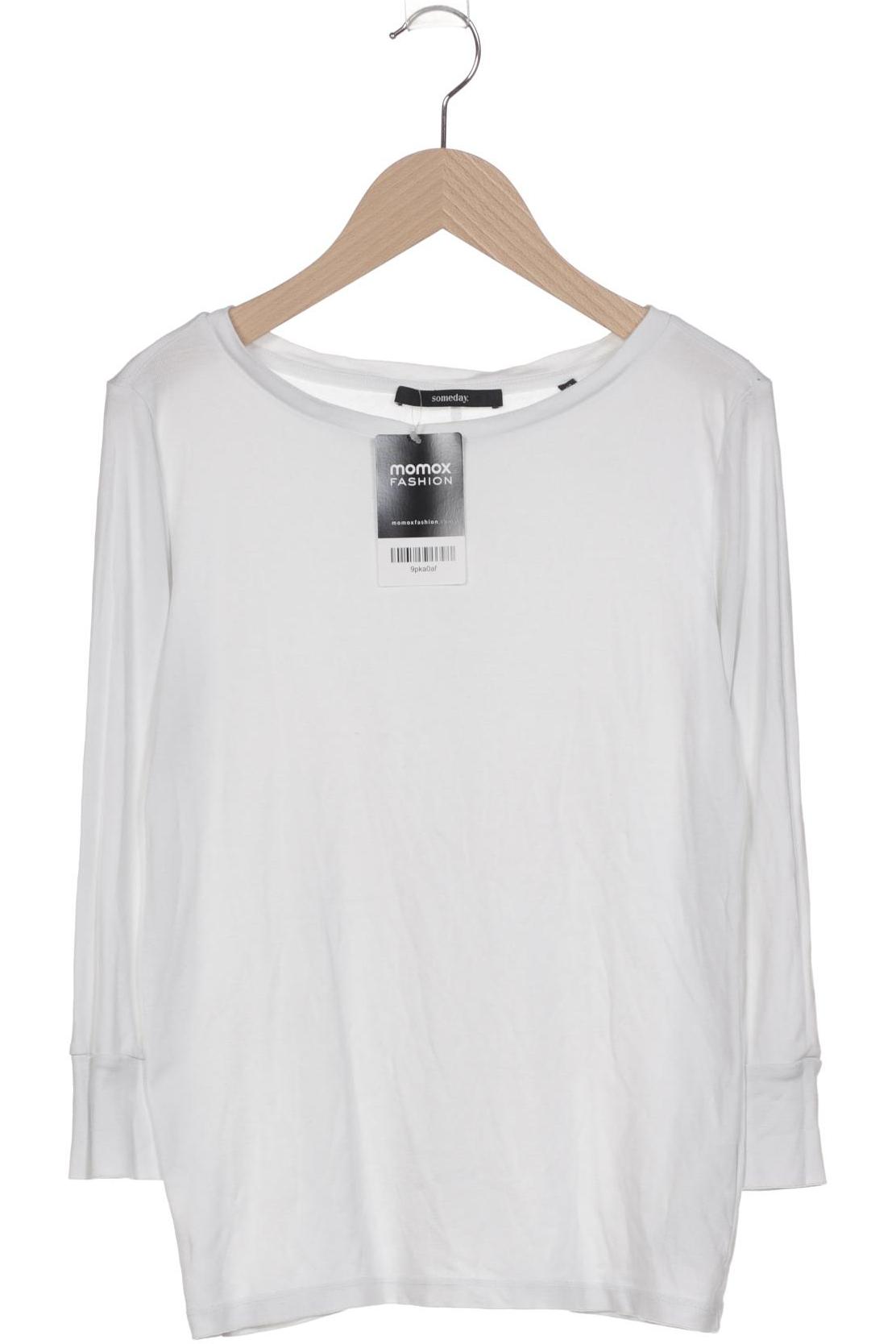 

someday. Damen Langarmshirt, weiß, Gr. 38