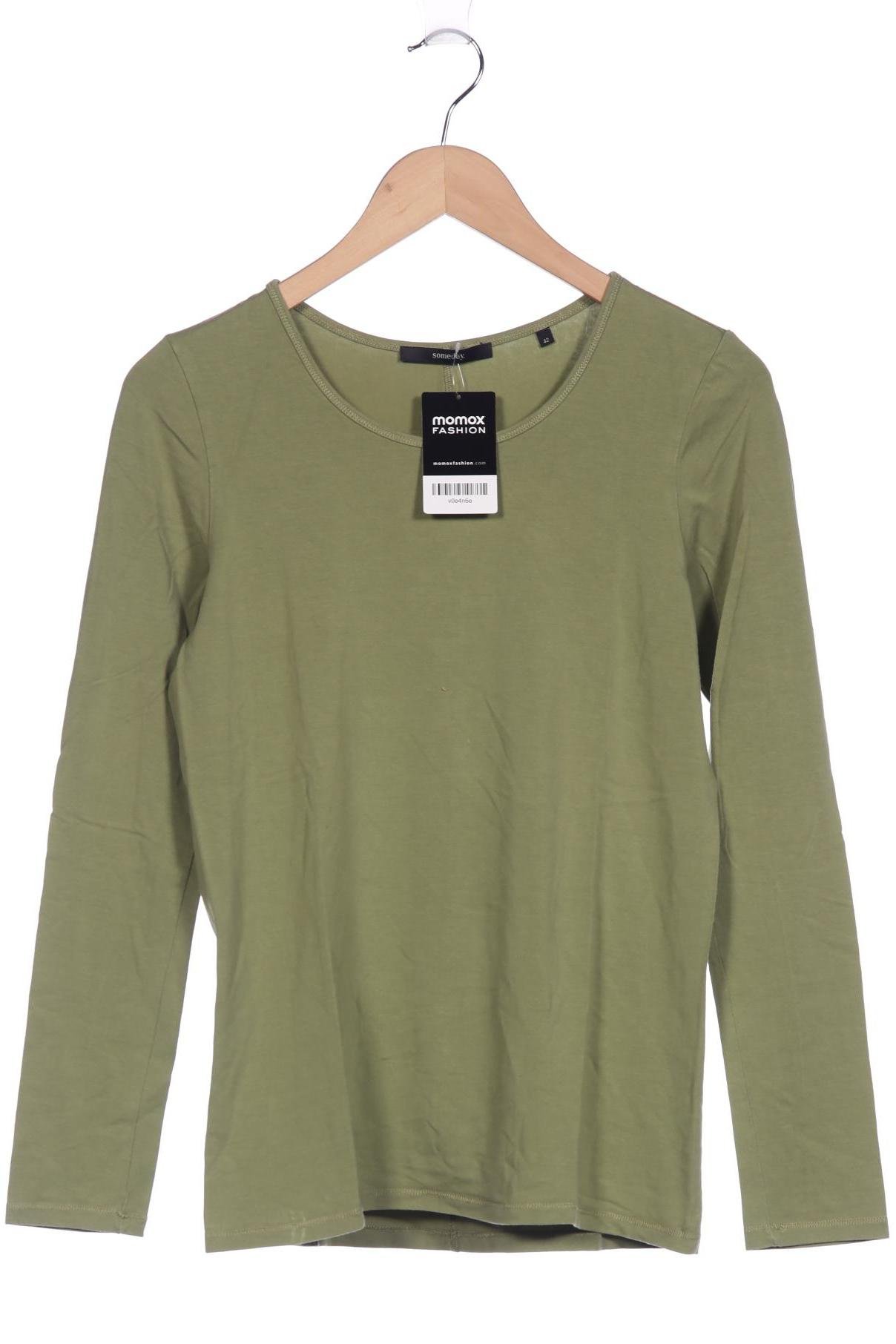 

someday. Damen Langarmshirt, grün, Gr. 42