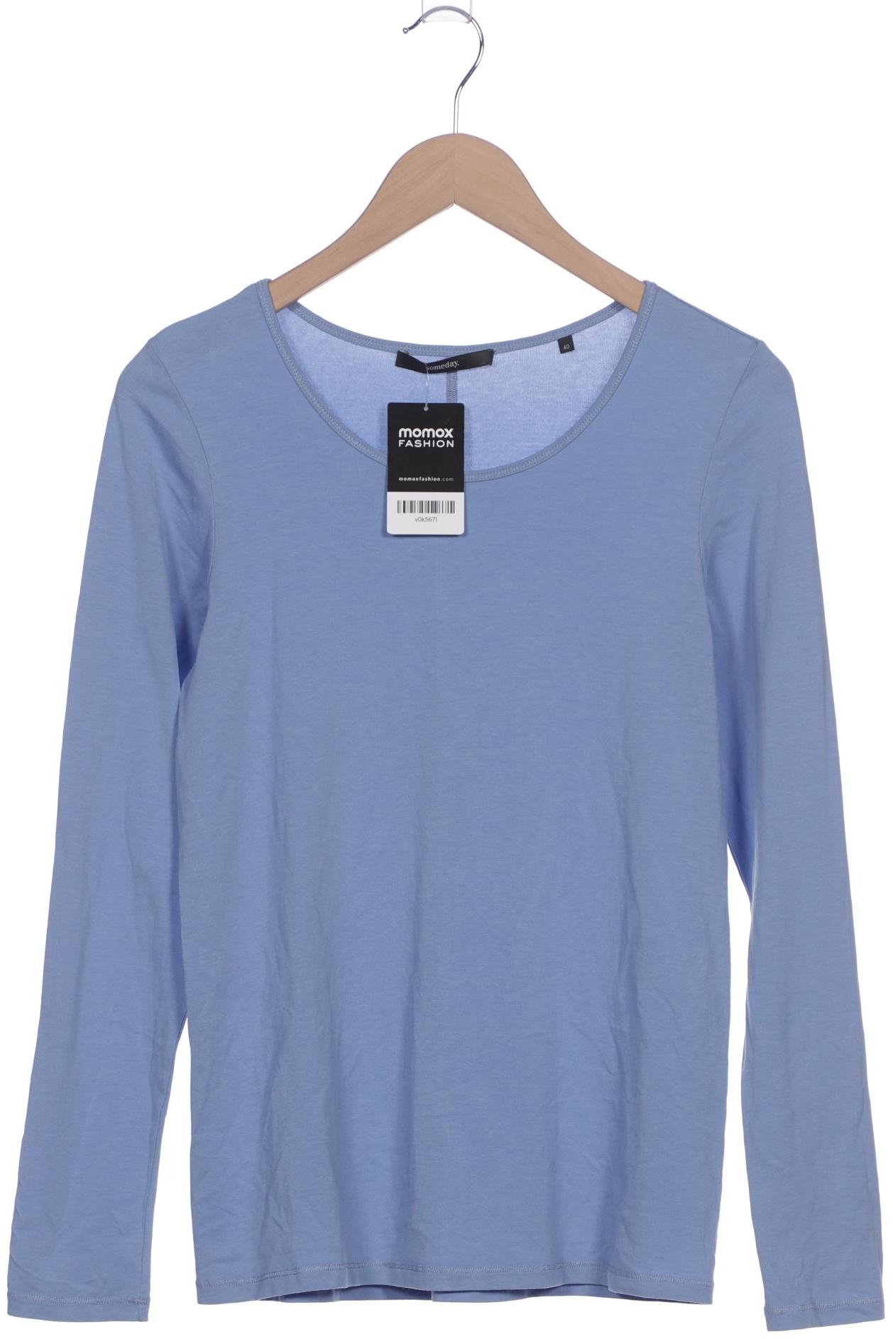 

someday. Damen Langarmshirt, blau, Gr. 40