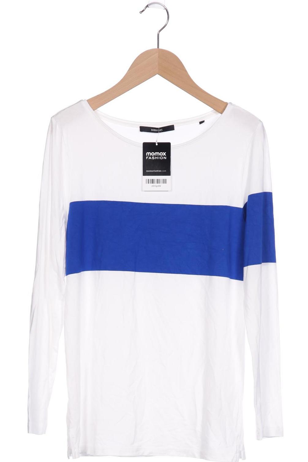 

someday. Damen Langarmshirt, weiß
