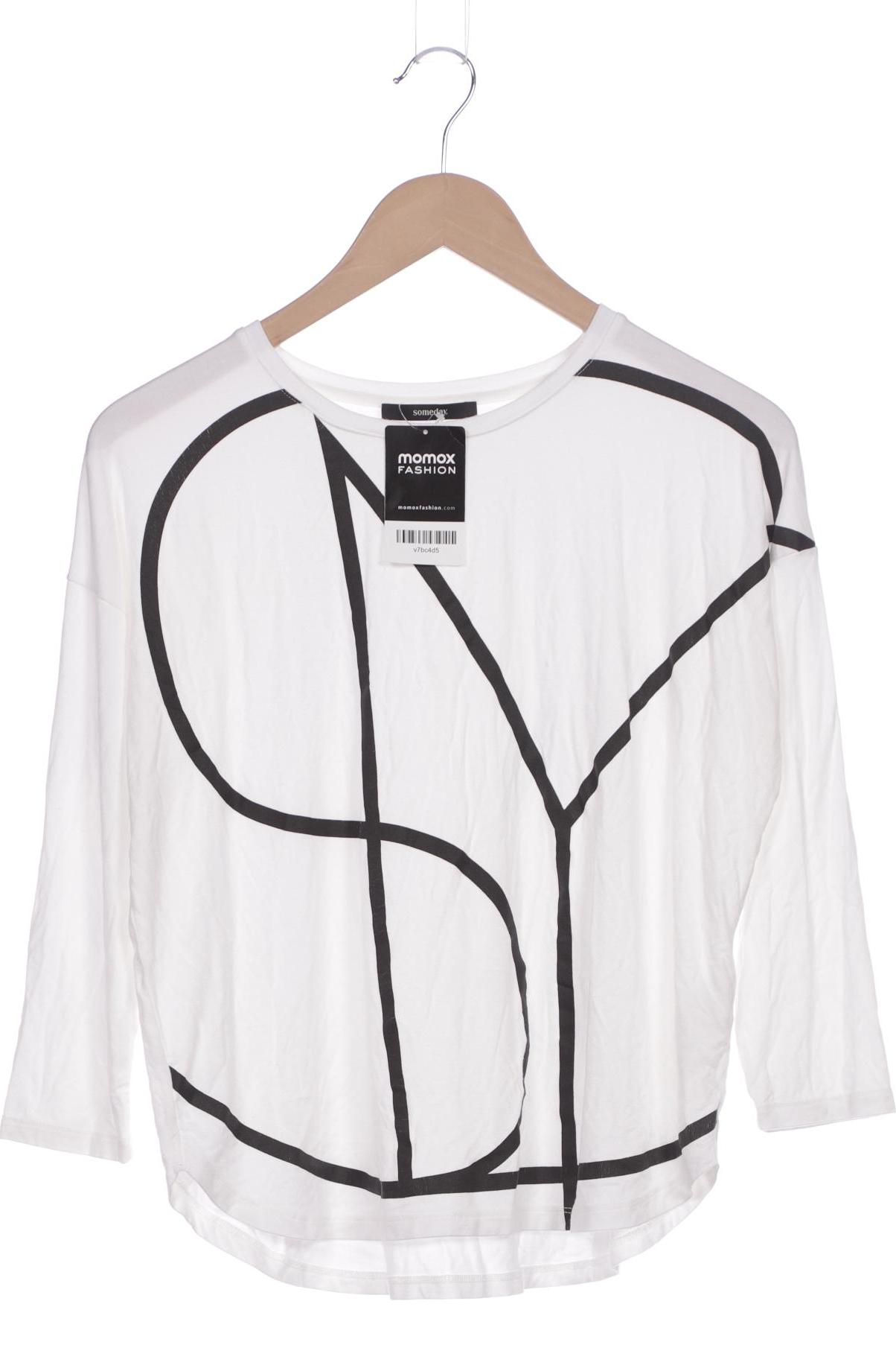 

someday. Damen Langarmshirt, weiß, Gr. 36
