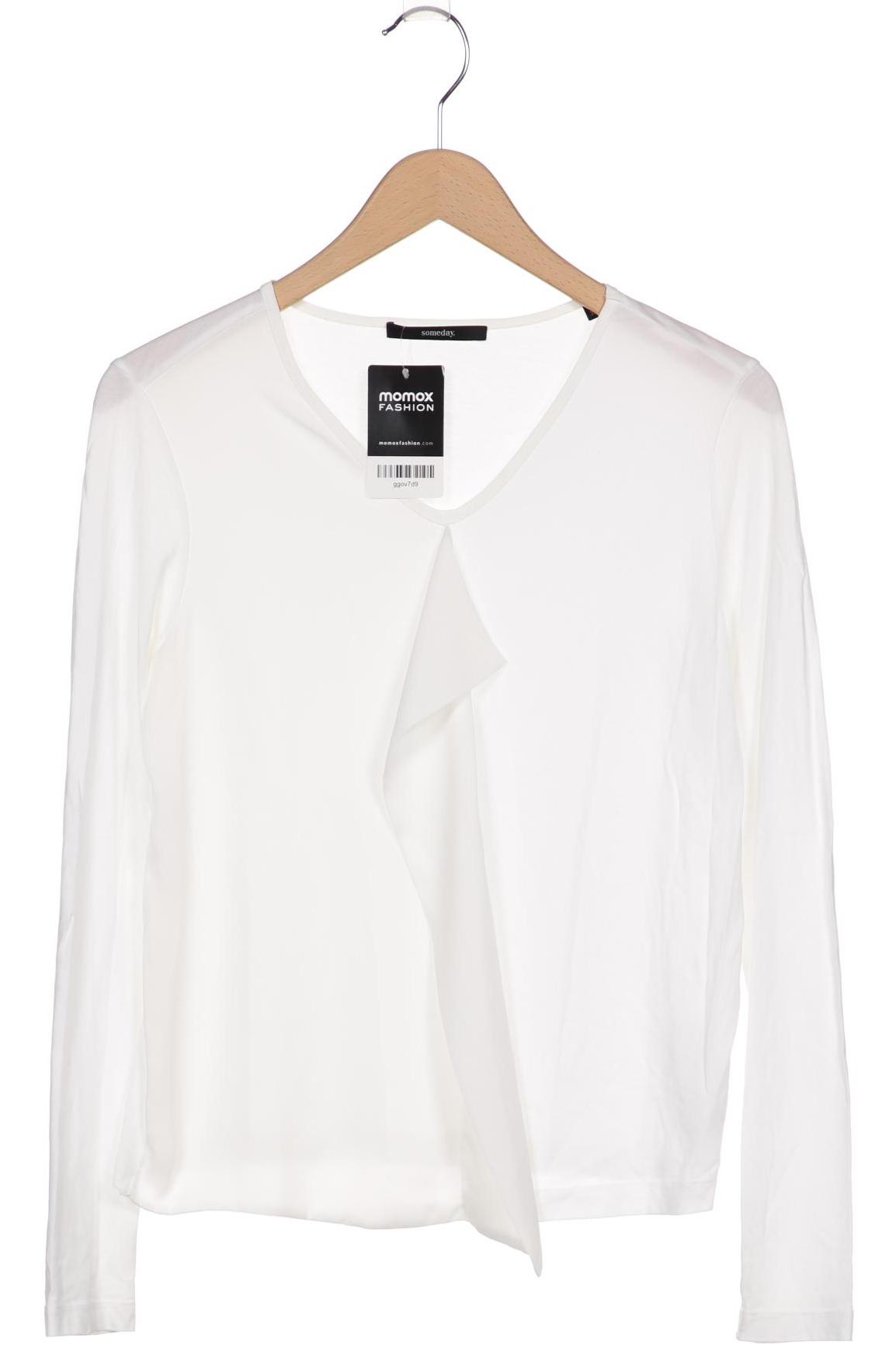 

someday. Damen Langarmshirt, weiß, Gr. 36