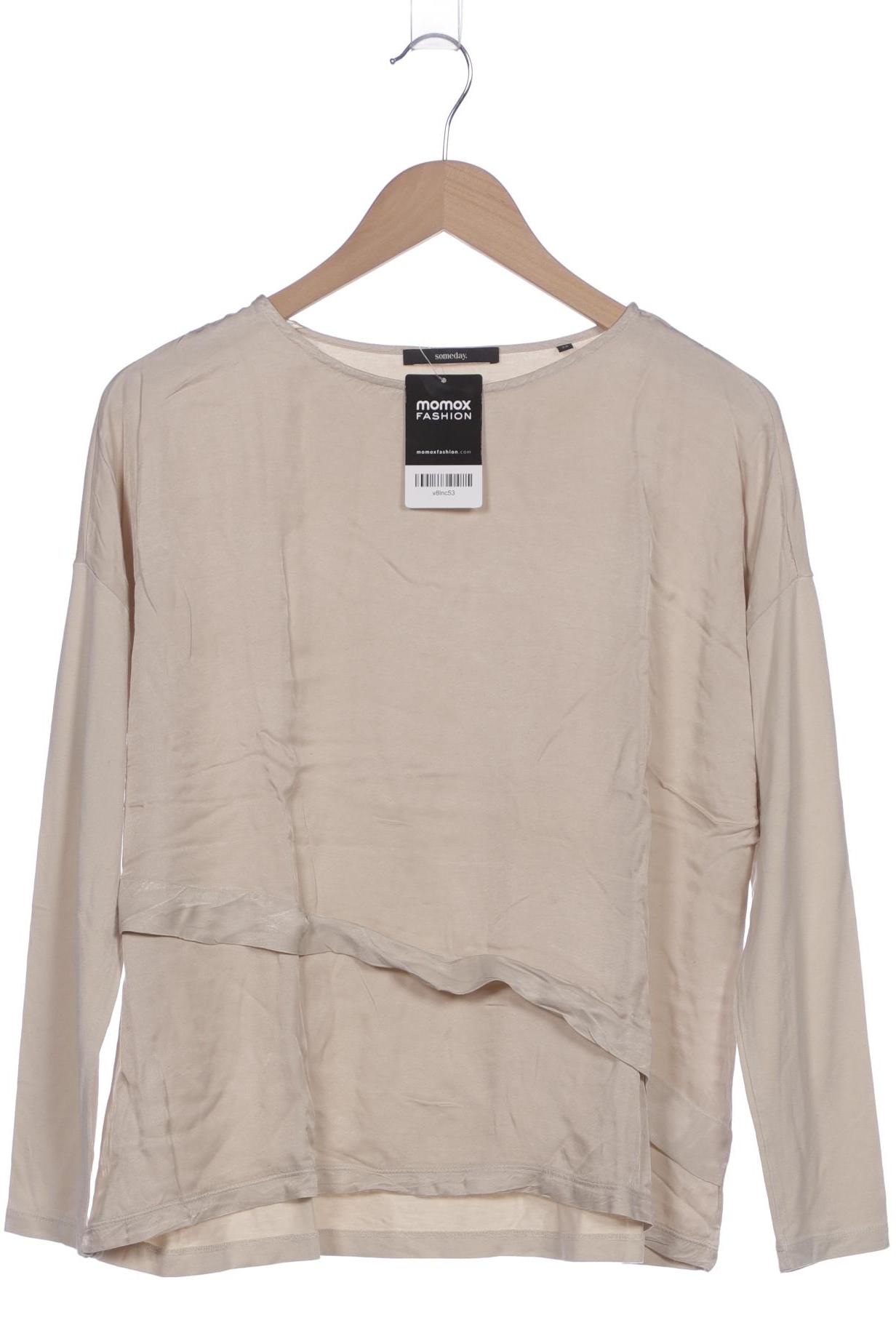 

someday. Damen Langarmshirt, beige, Gr. 38