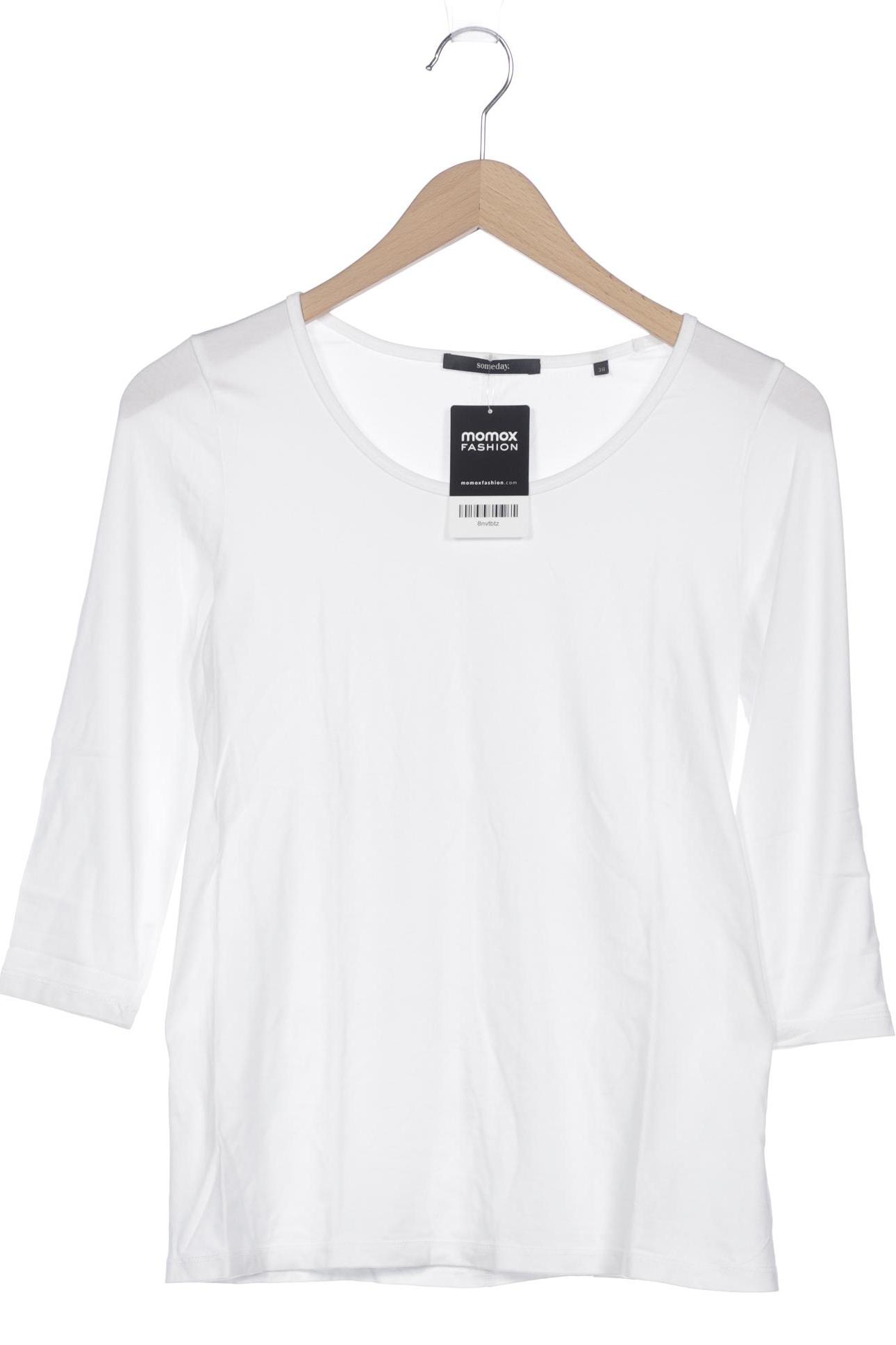 

someday. Damen Langarmshirt, weiß, Gr. 38