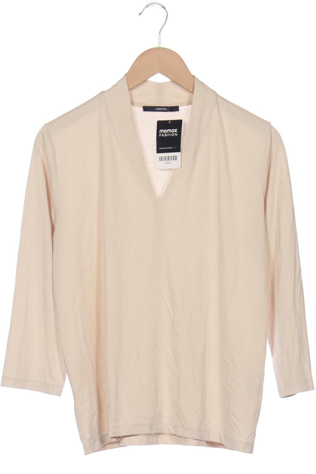 

someday. Damen Langarmshirt, beige, Gr. 40