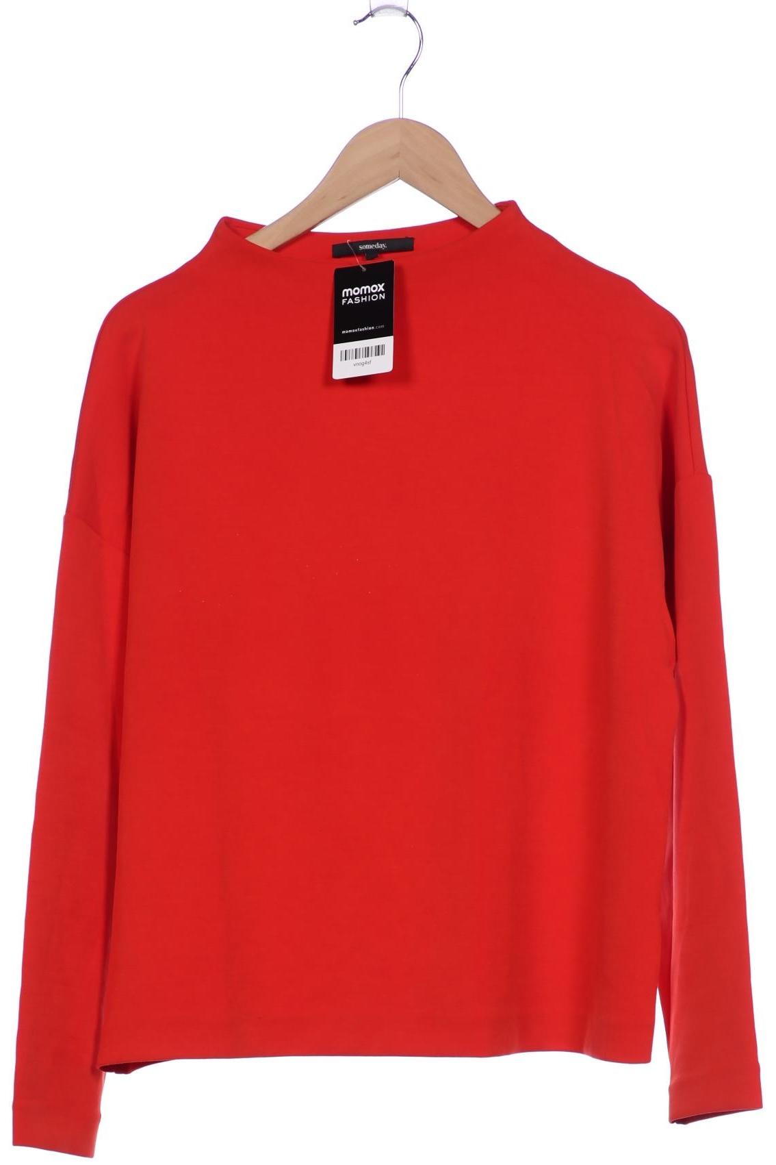 

someday. Damen Langarmshirt, rot, Gr. 38