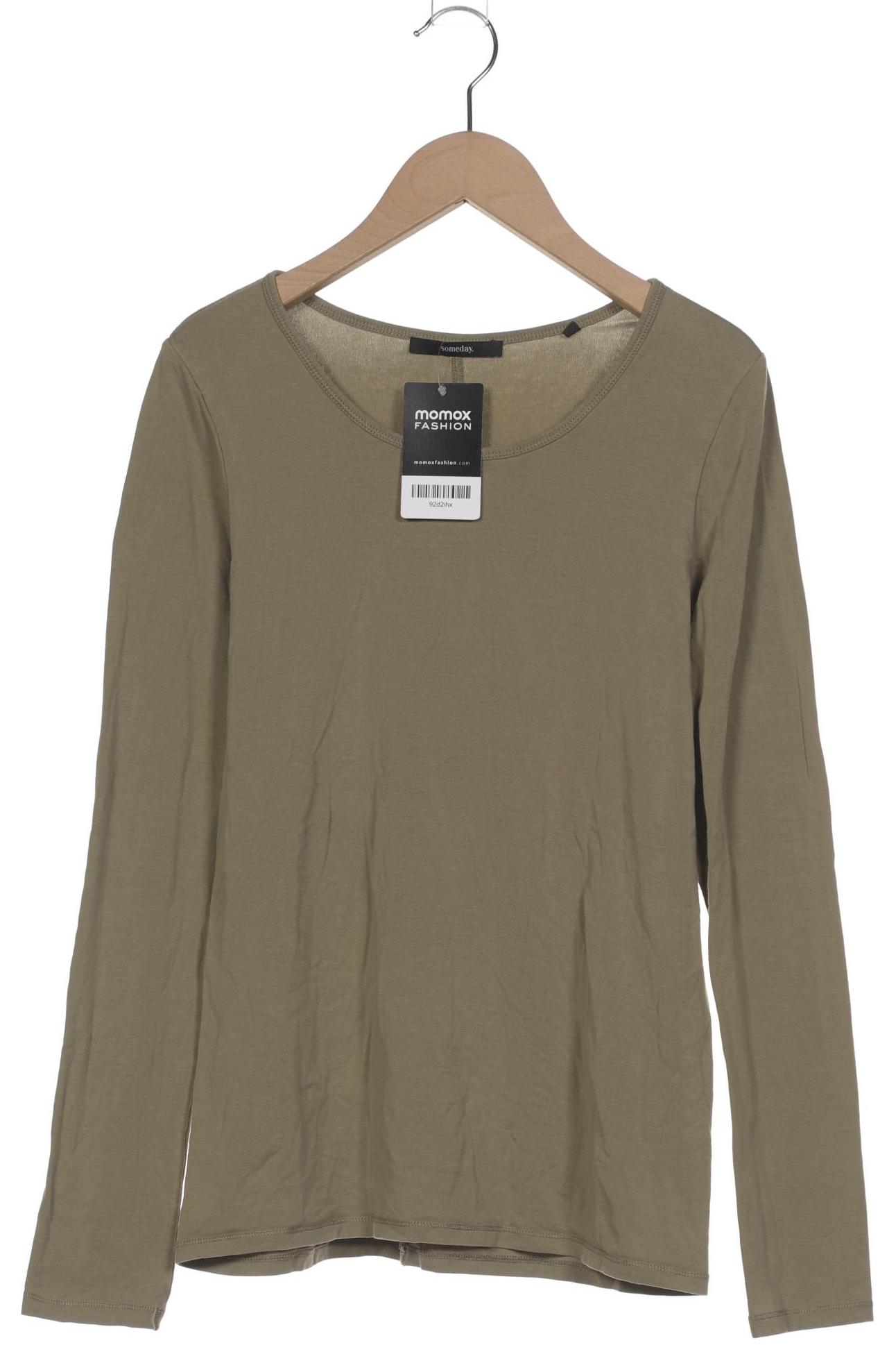 

someday. Damen Langarmshirt, grün, Gr. 40