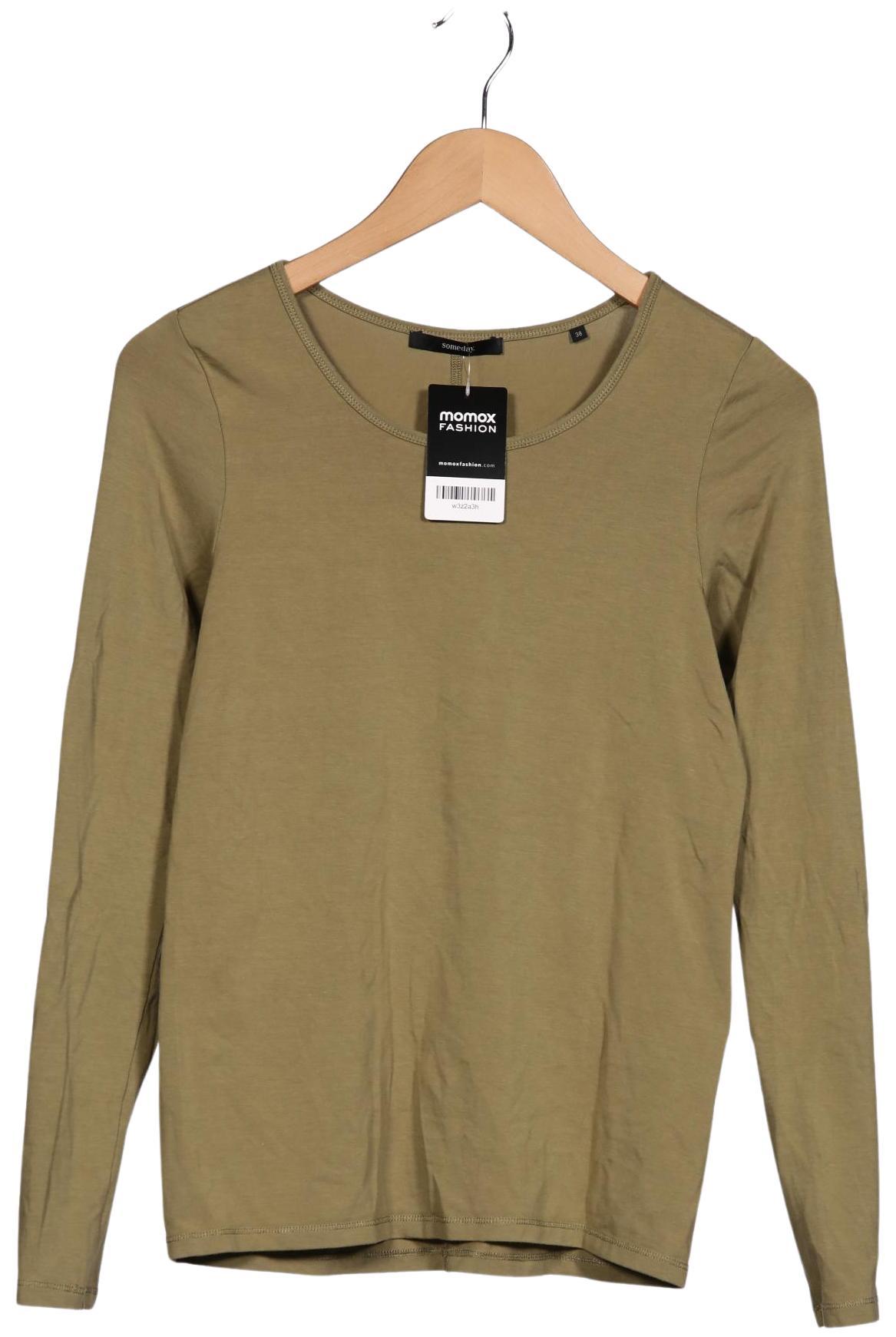 

someday. Damen Langarmshirt, grün, Gr. 38