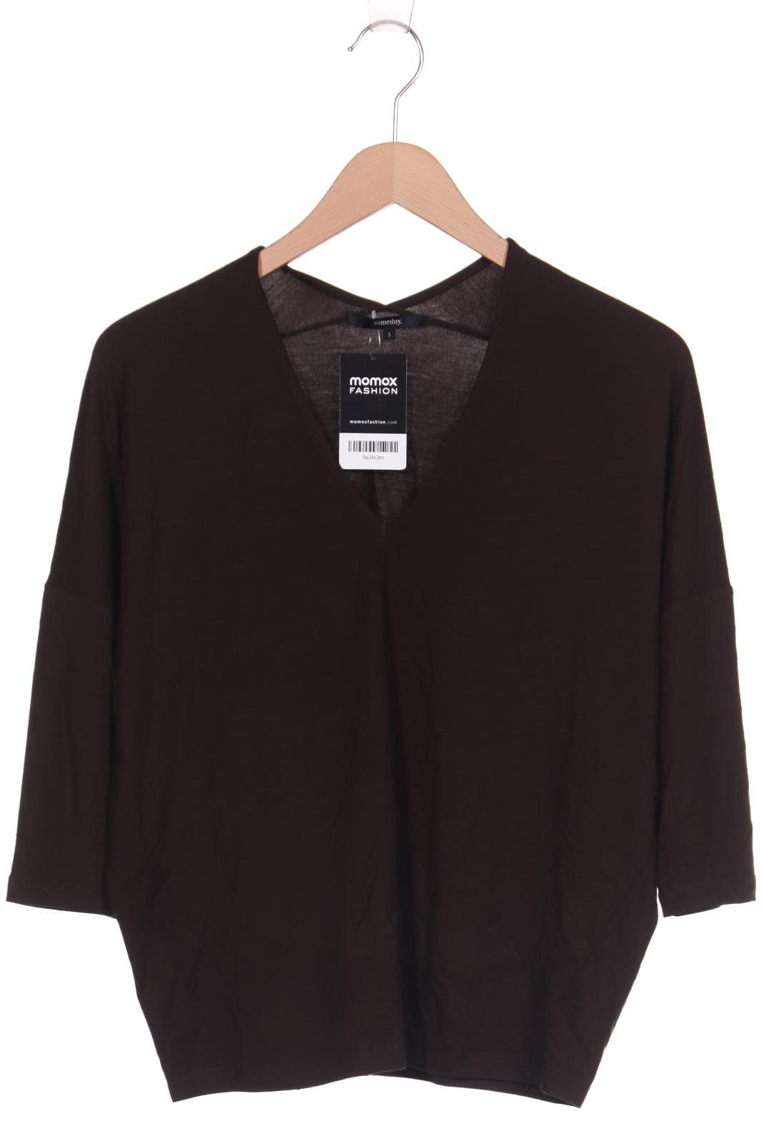 

someday. Damen Langarmshirt, braun, Gr. 36