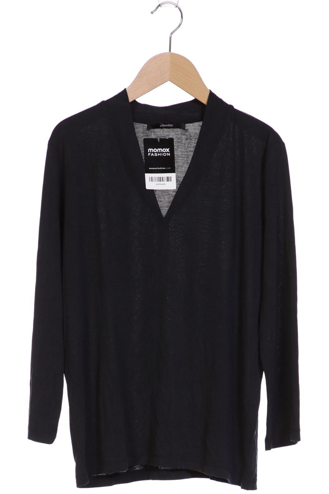 

someday. Damen Langarmshirt, marineblau