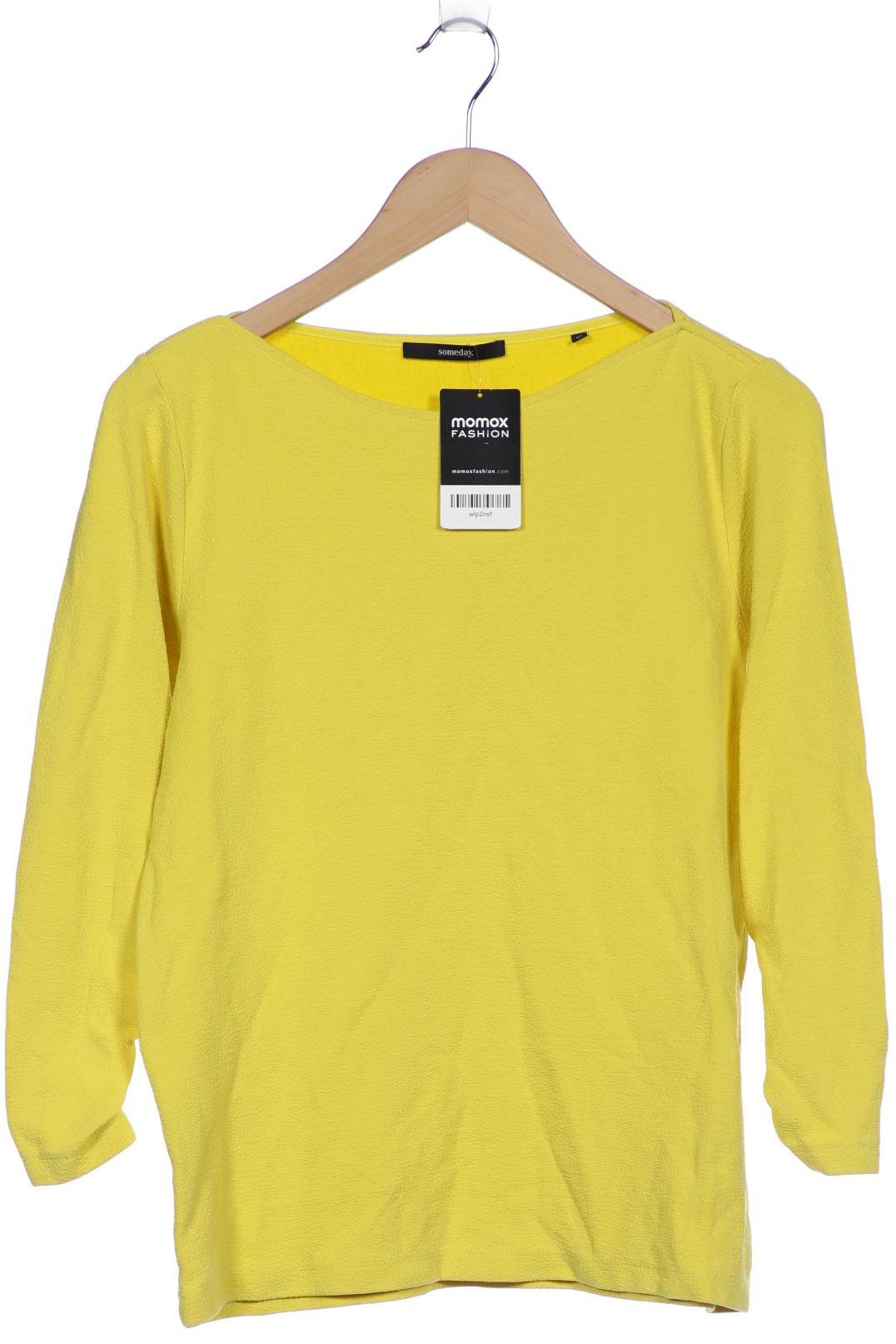 

someday. Damen Langarmshirt, gelb