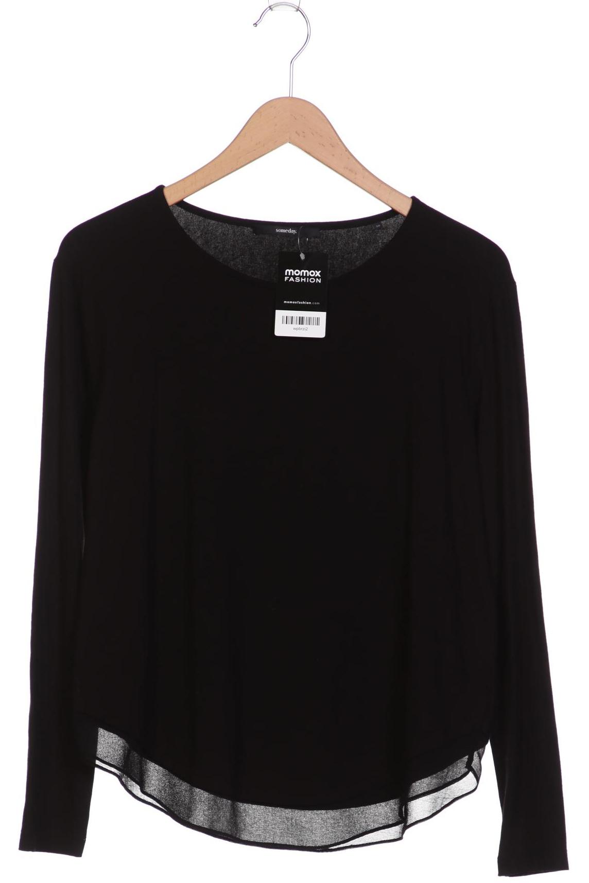 

someday. Damen Langarmshirt, schwarz