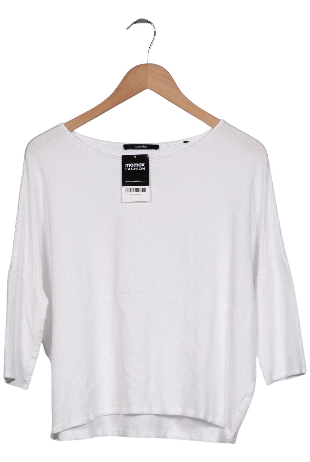 

someday. Damen Langarmshirt, weiß, Gr. 38