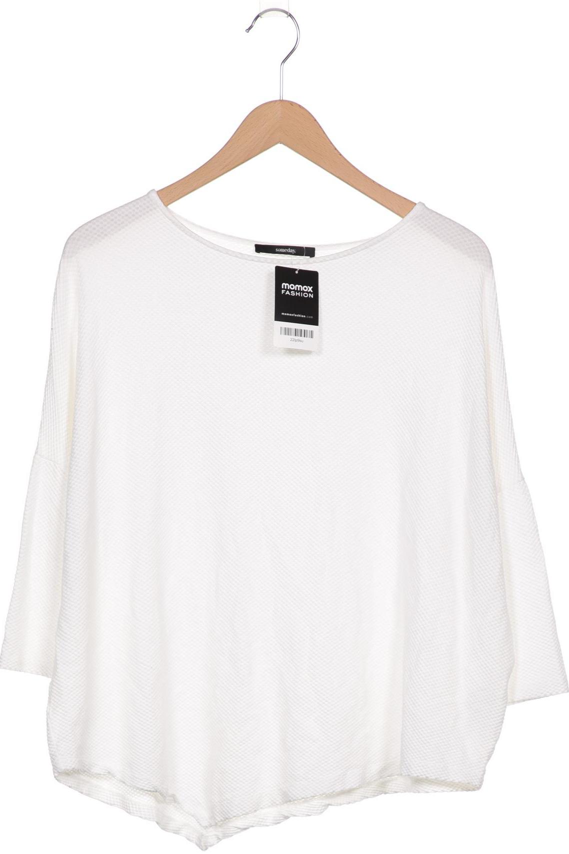 

someday. Damen Langarmshirt, weiß, Gr. 38
