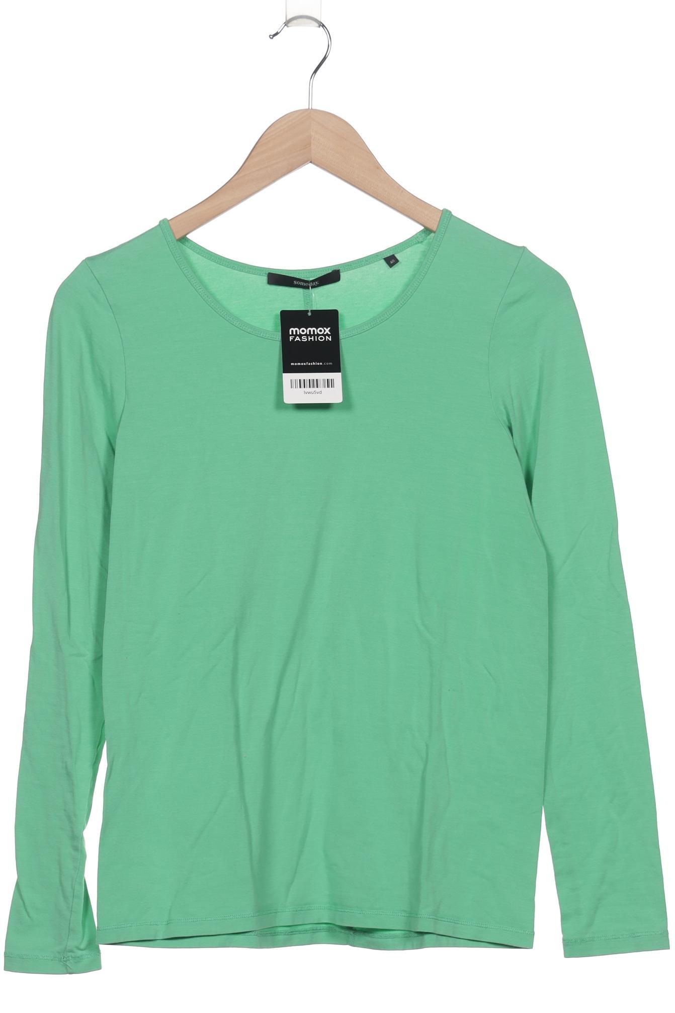 

someday. Damen Langarmshirt, grün, Gr. 40