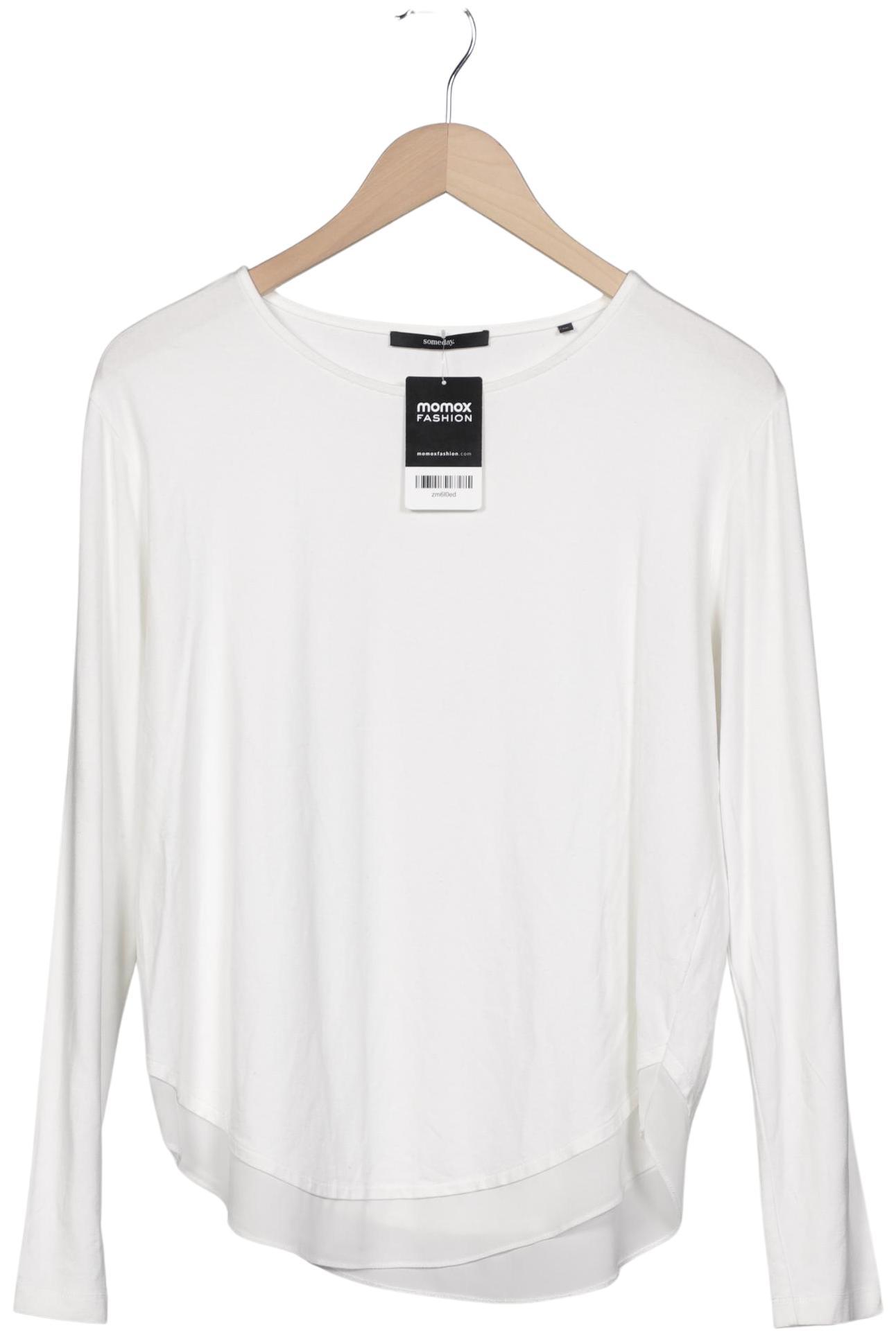

someday. Damen Langarmshirt, weiß, Gr. 38