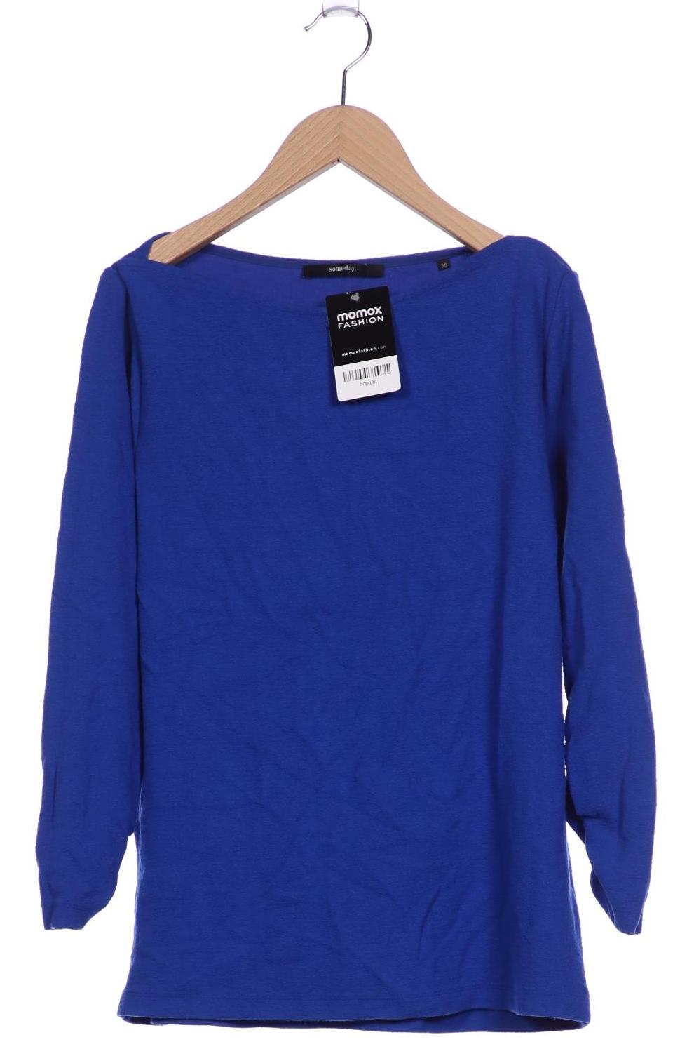 

someday. Damen Langarmshirt, blau, Gr. 38