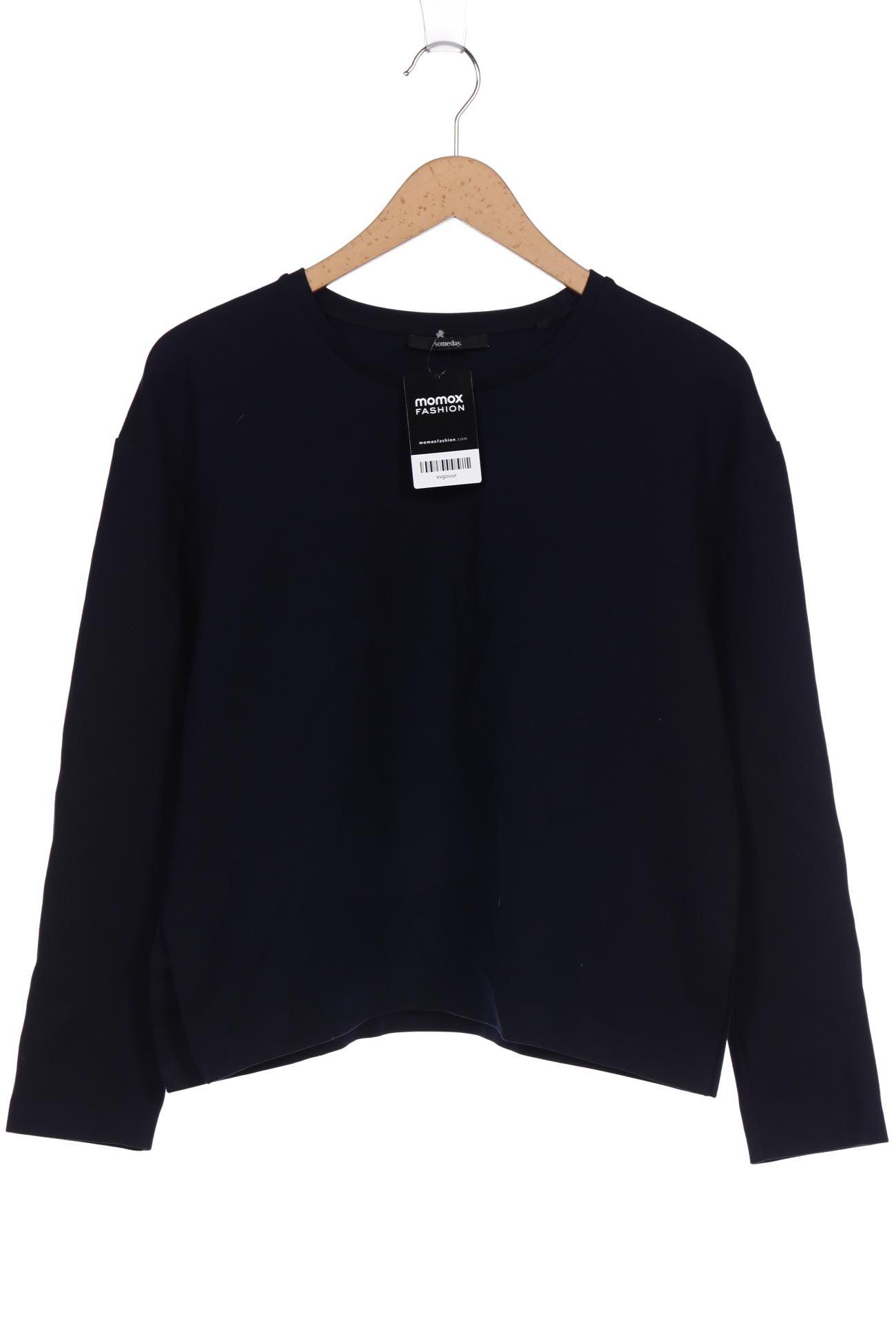 

someday. Damen Langarmshirt, marineblau