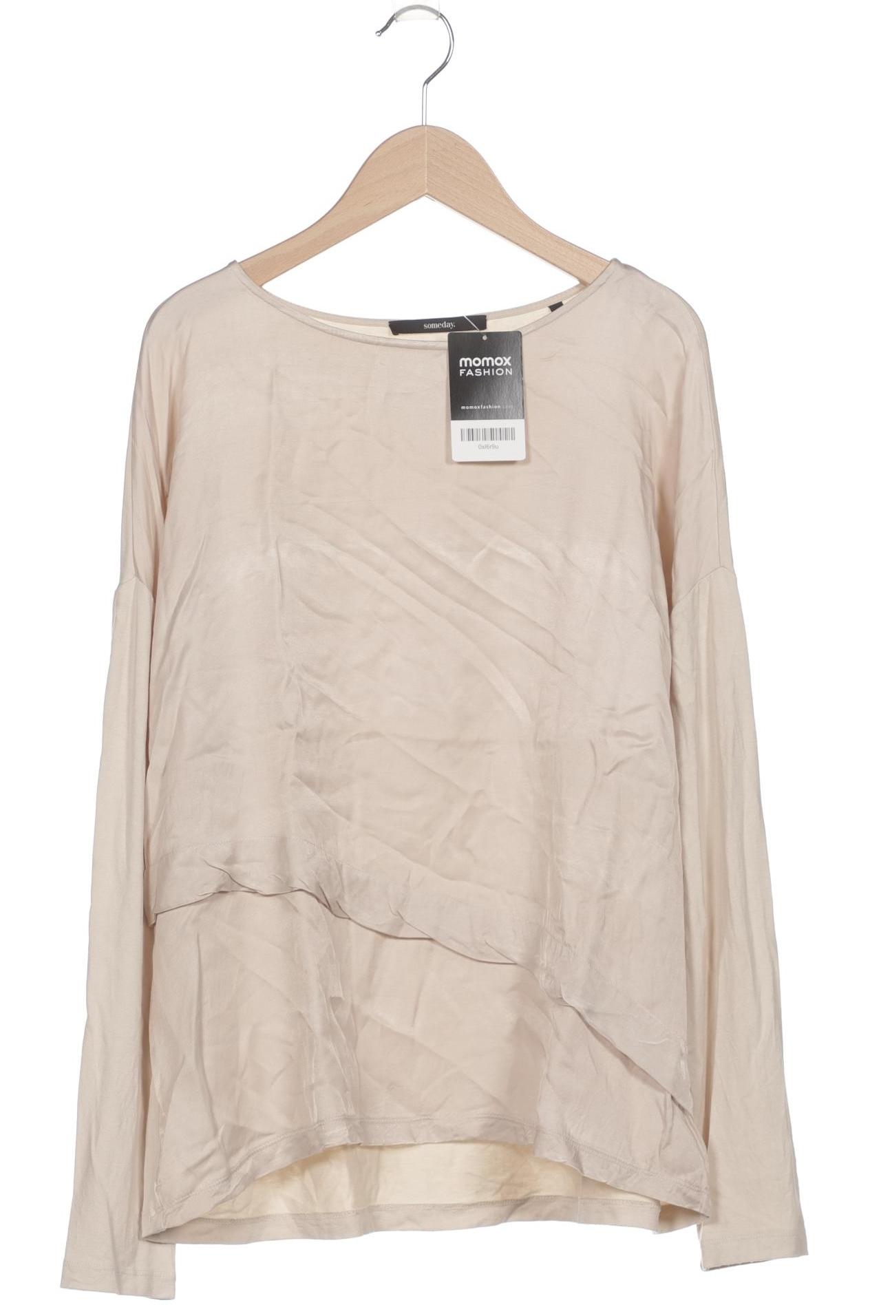 

someday. Damen Langarmshirt, beige, Gr. 38