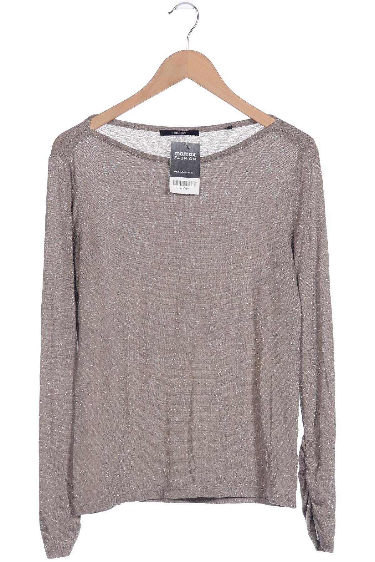 

someday. Damen Langarmshirt, beige, Gr. 42