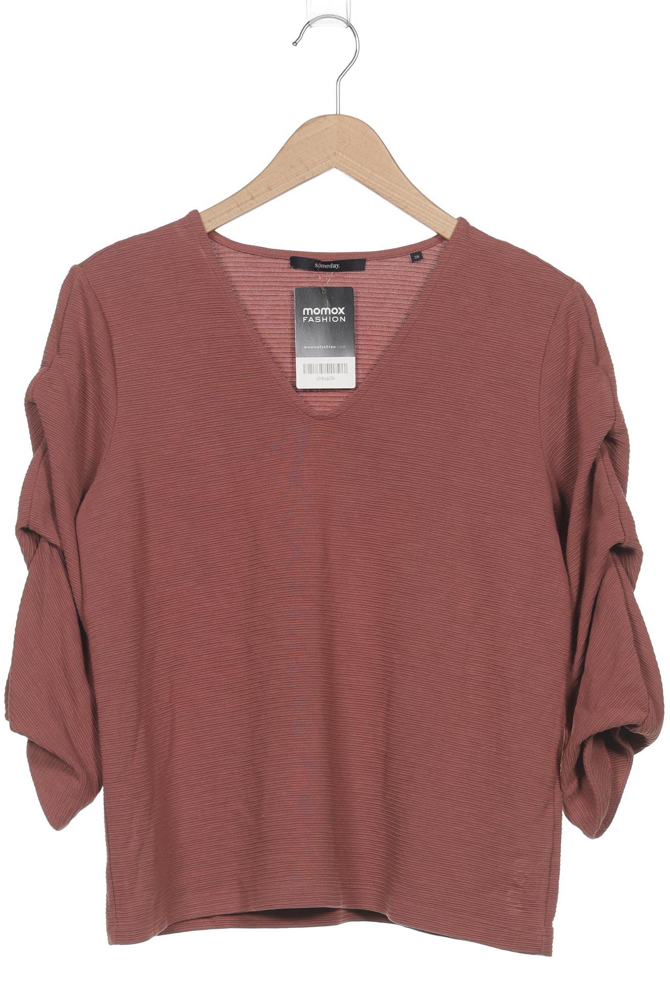 

someday. Damen Langarmshirt, bordeaux, Gr. 38