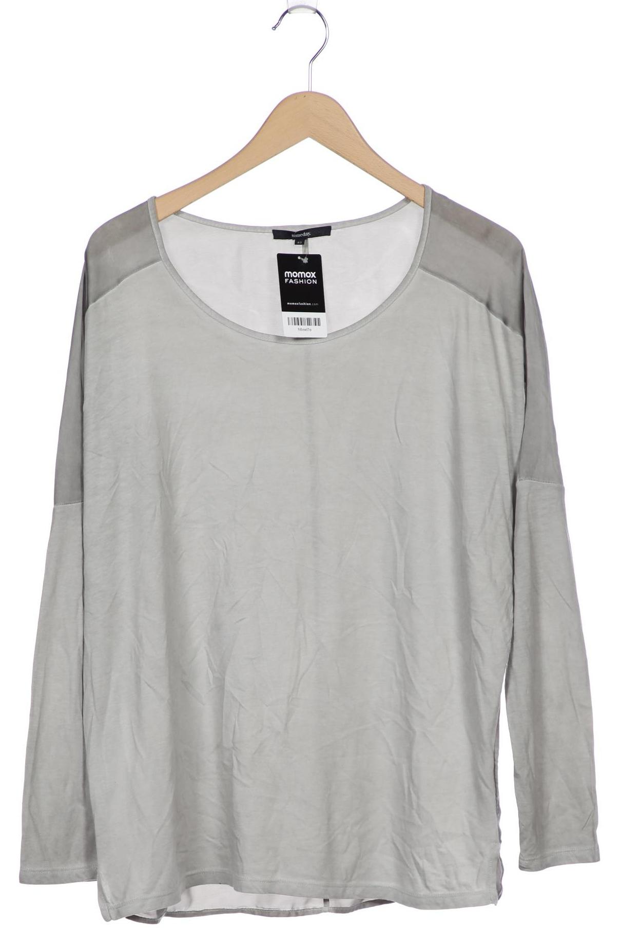 

someday. Damen Langarmshirt, grau