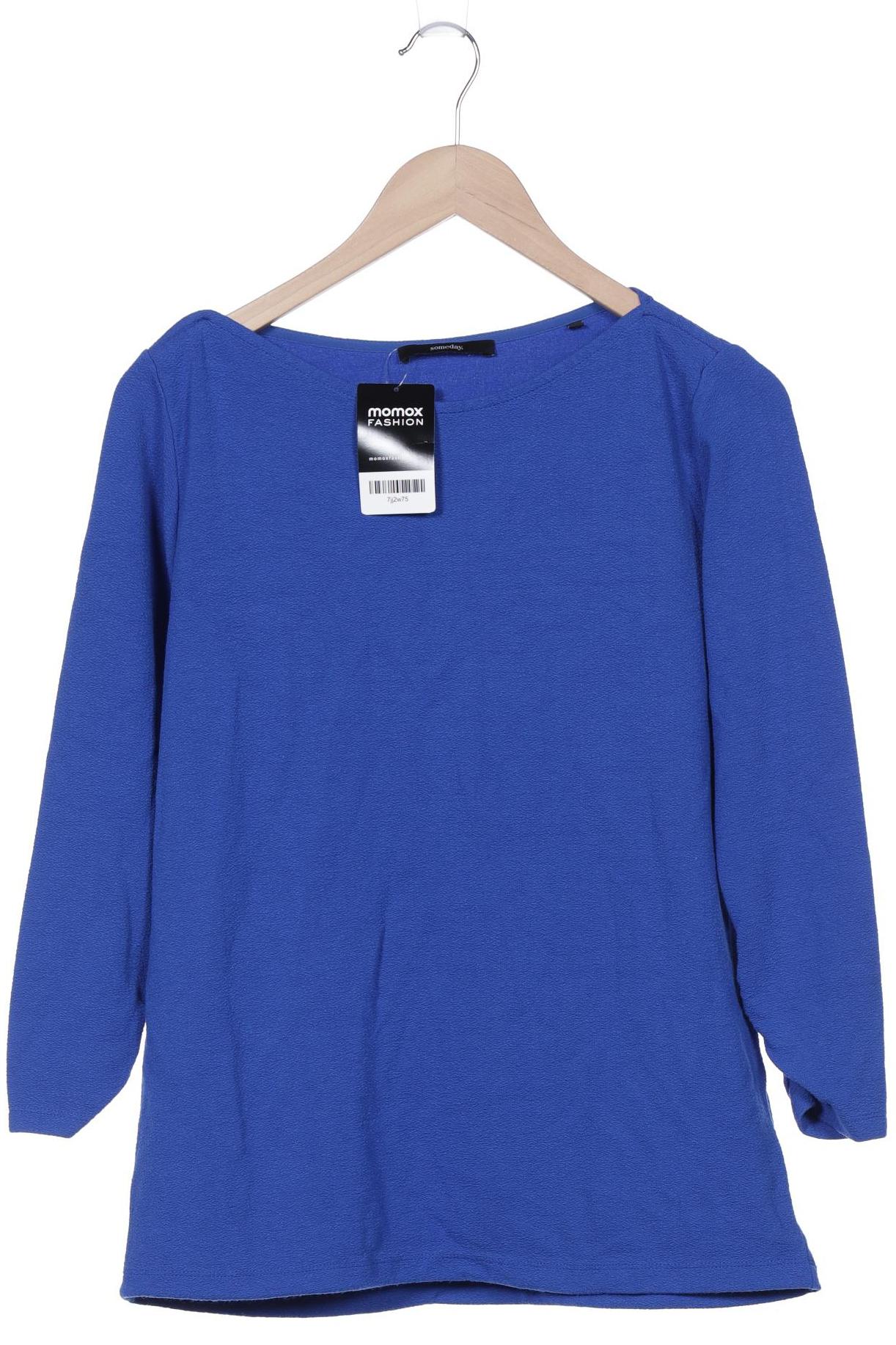 

someday. Damen Langarmshirt, blau, Gr. 42