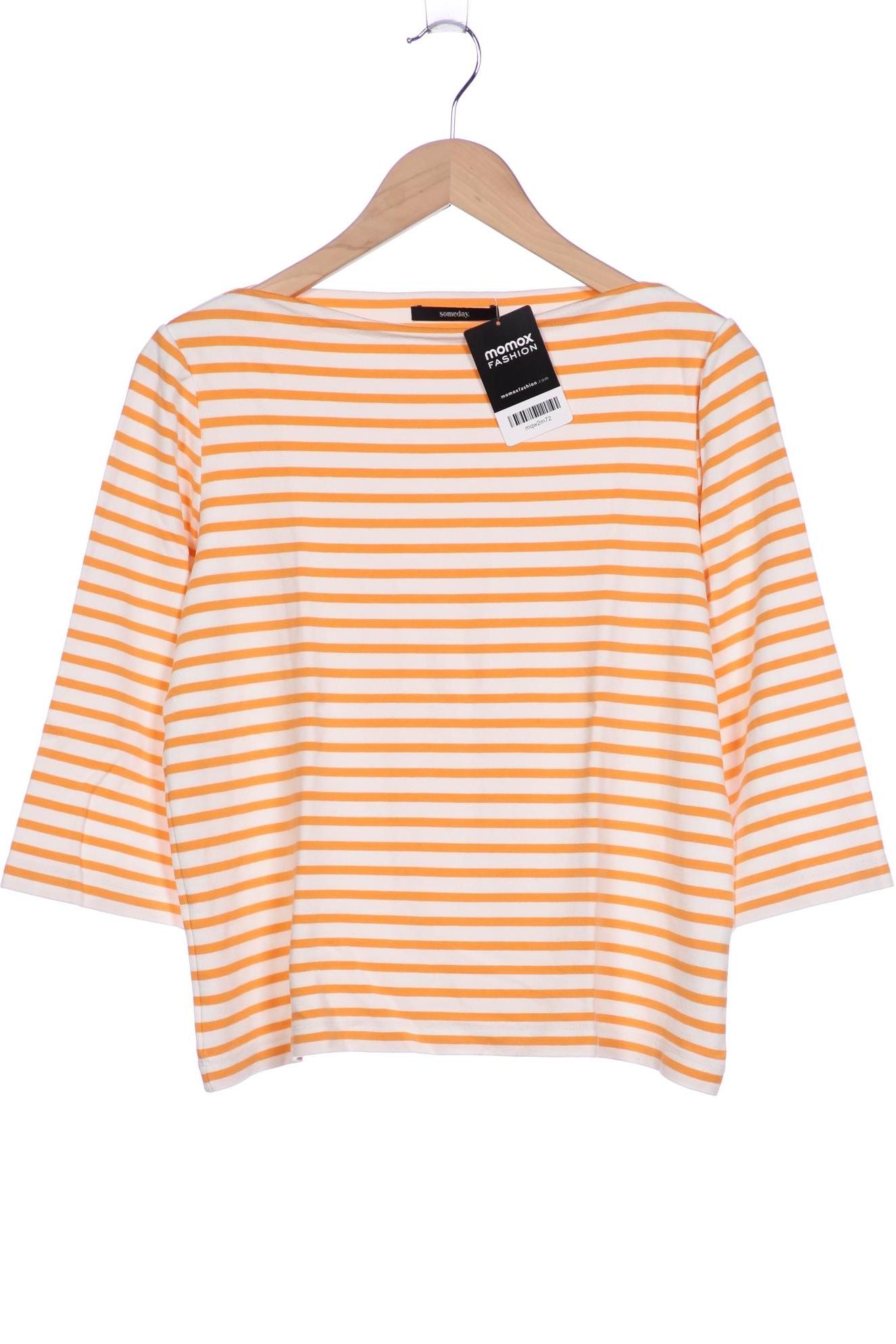 

someday. Damen Langarmshirt, orange, Gr. 42