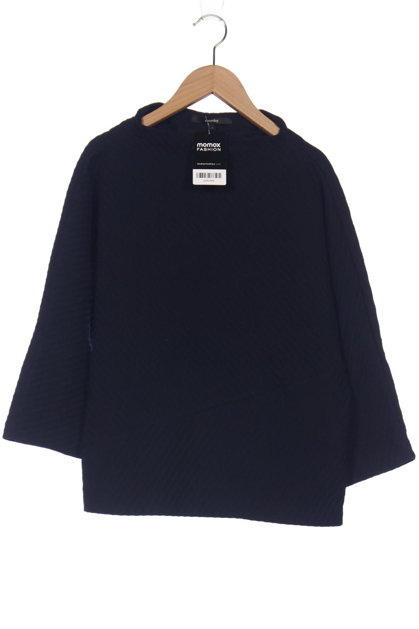 

someday. Damen Langarmshirt, marineblau