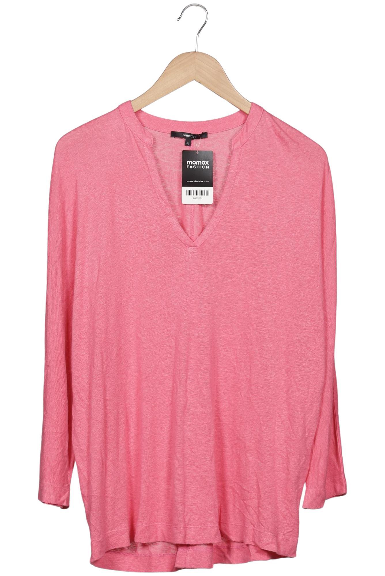 

someday. Damen Langarmshirt, pink, Gr. 42