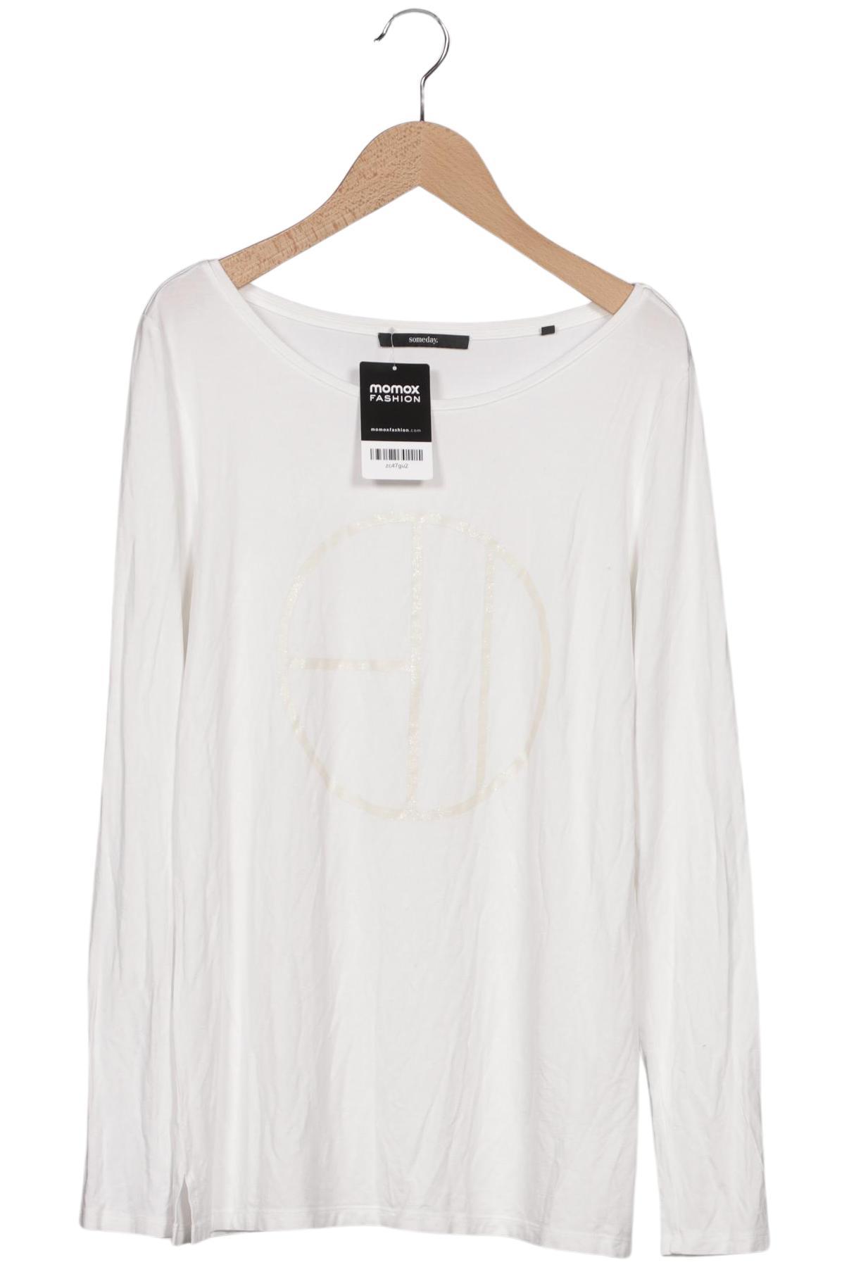 

someday. Damen Langarmshirt, weiß, Gr. 40