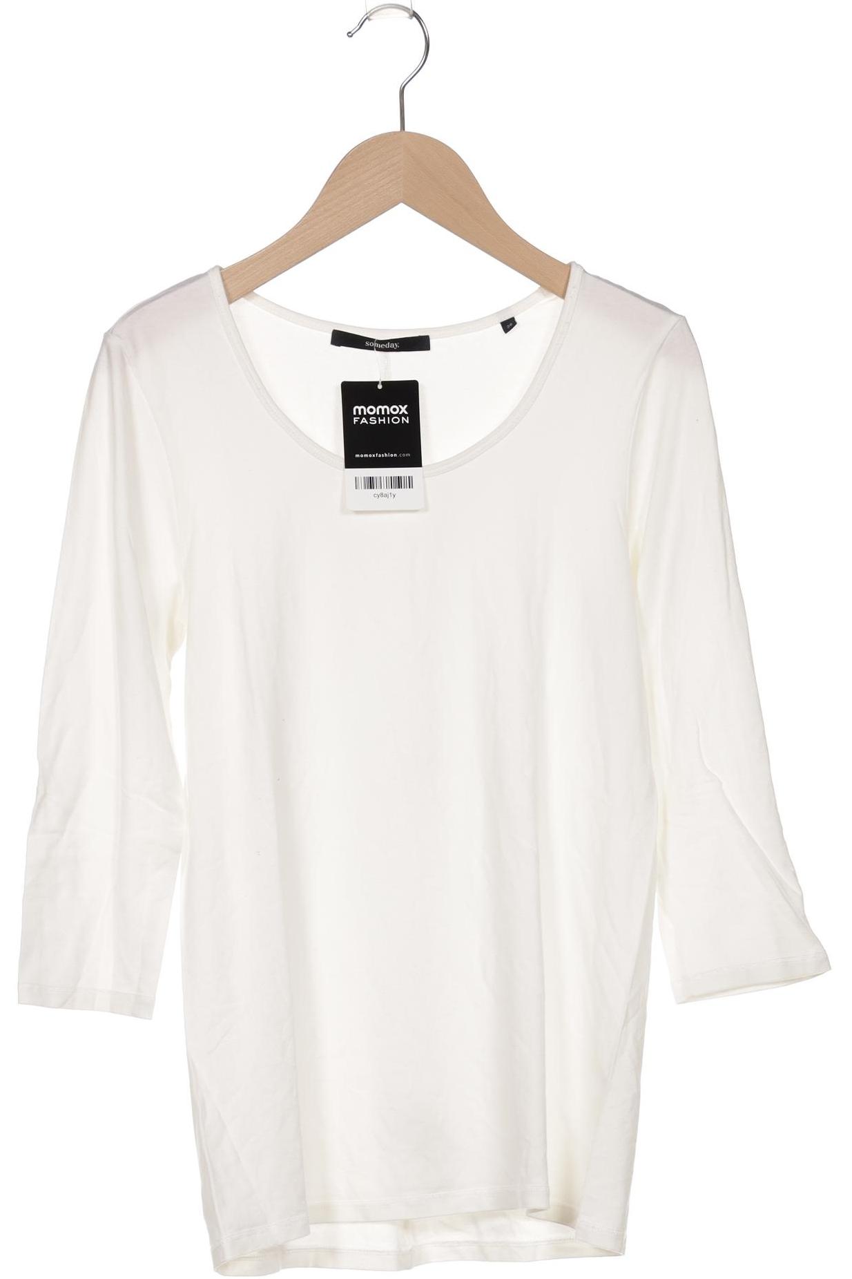 

someday. Damen Langarmshirt, weiß, Gr. 38