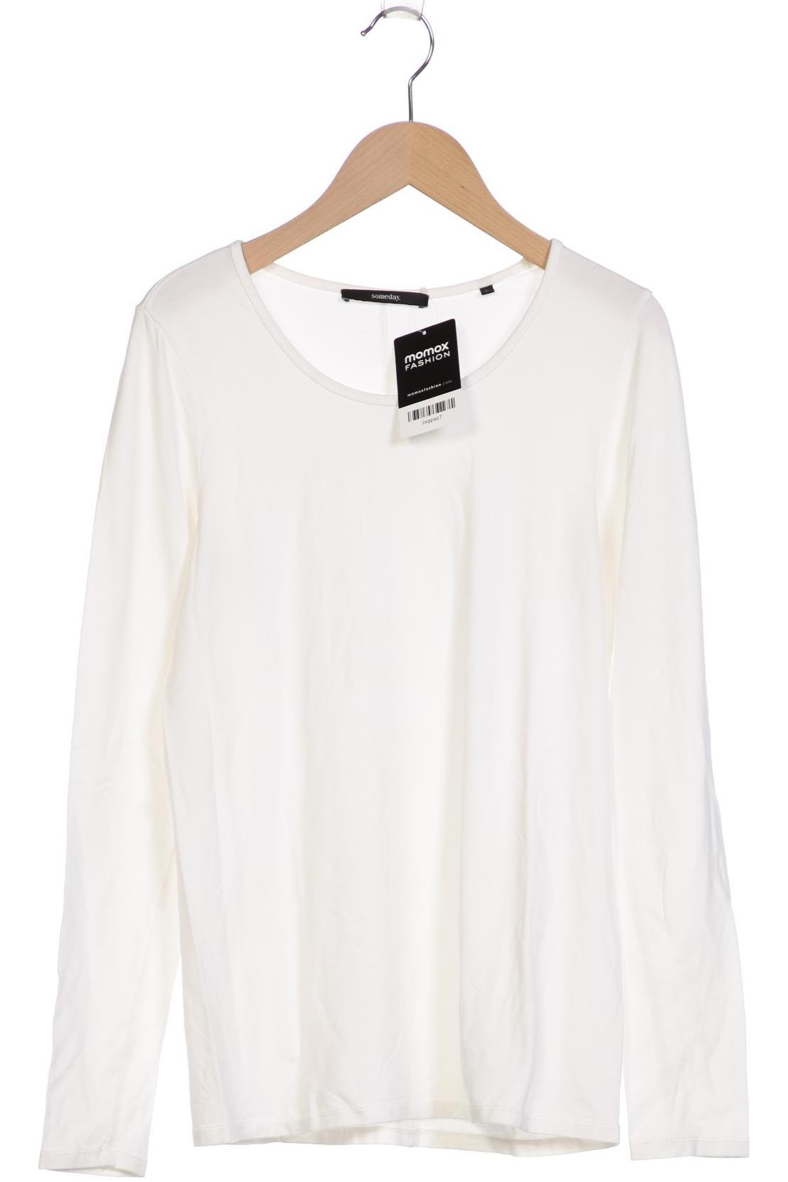 

someday. Damen Langarmshirt, weiß, Gr. 40