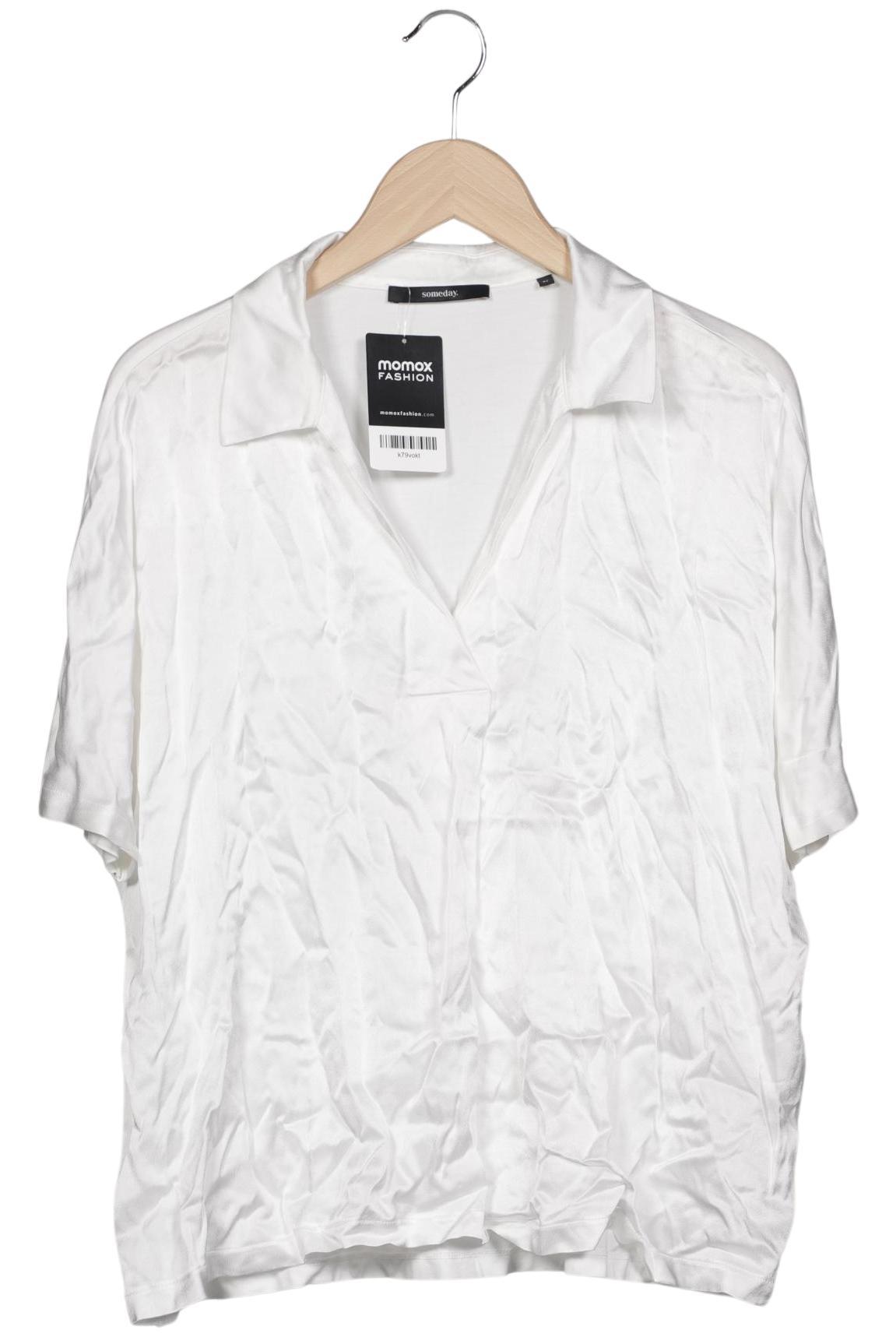

someday. Damen Poloshirt, weiß, Gr. 42
