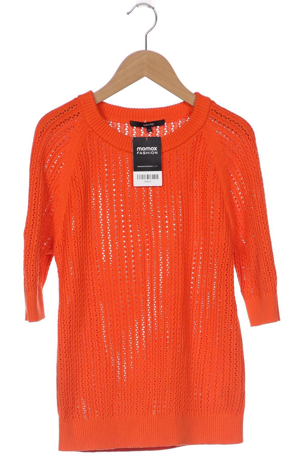

someday. Damen Pullover, orange