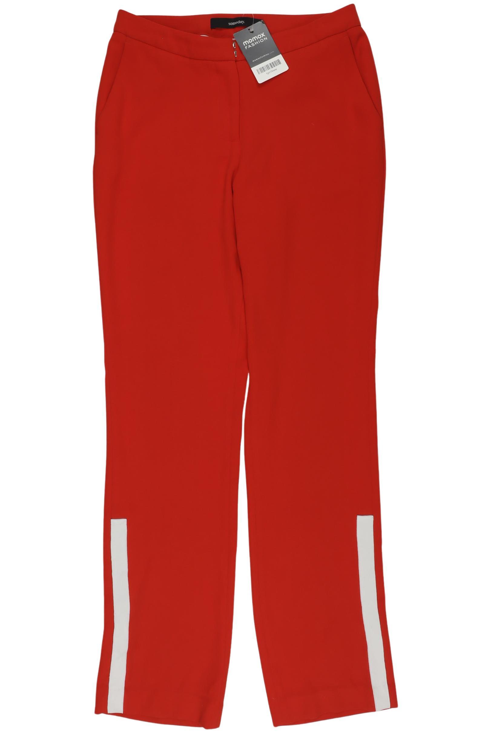 

someday. Damen Stoffhose, rot, Gr. 34