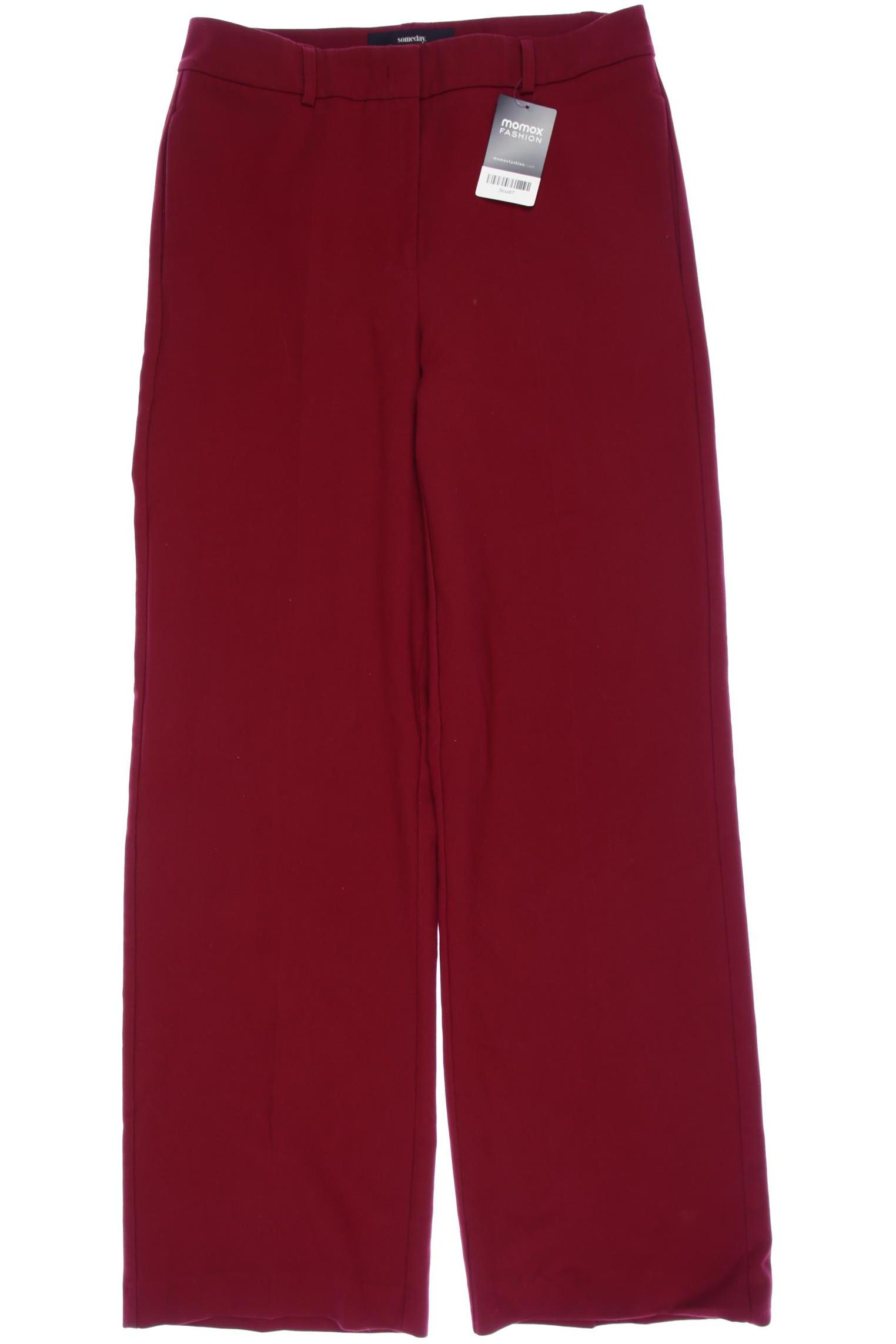 

someday. Damen Stoffhose, bordeaux, Gr. 38