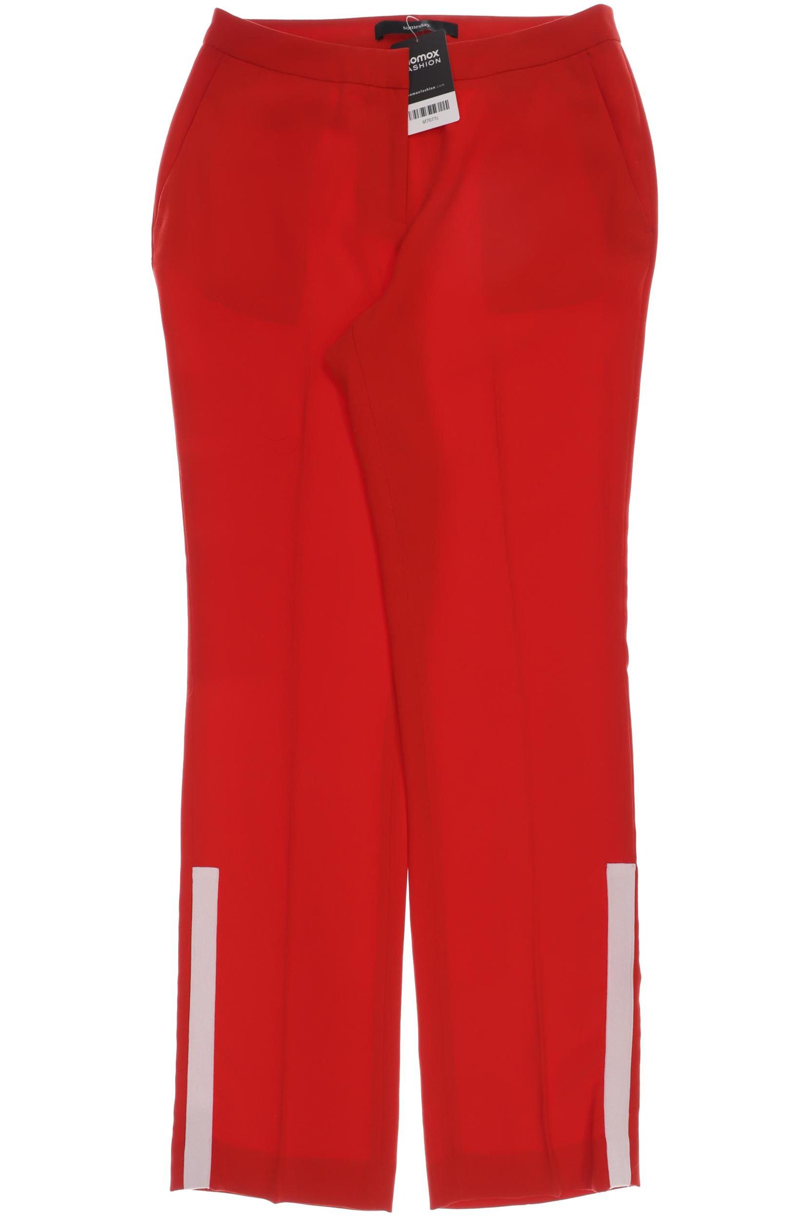 

someday. Damen Stoffhose, rot, Gr. 36