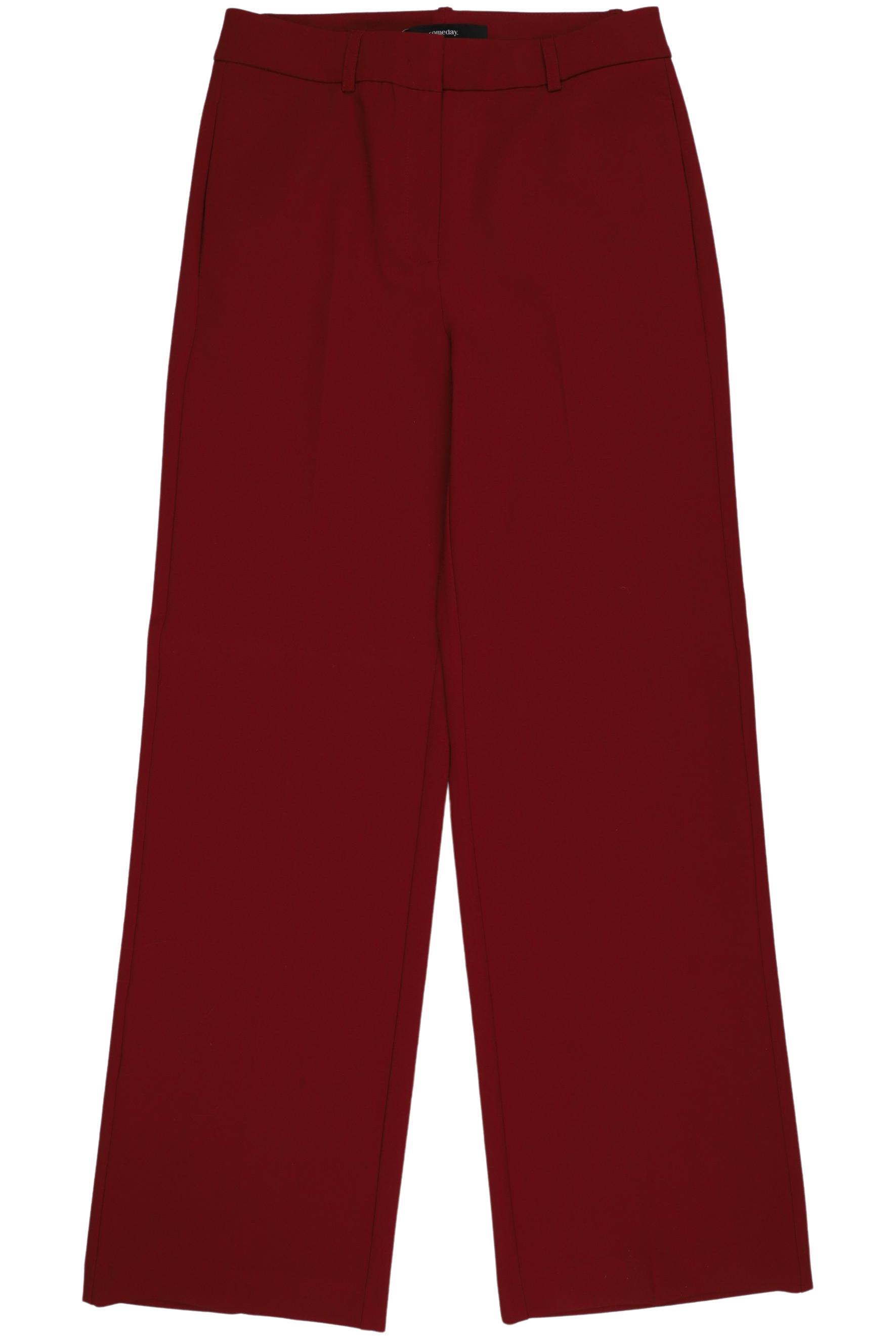 

someday. Damen Stoffhose, bordeaux, Gr. 36