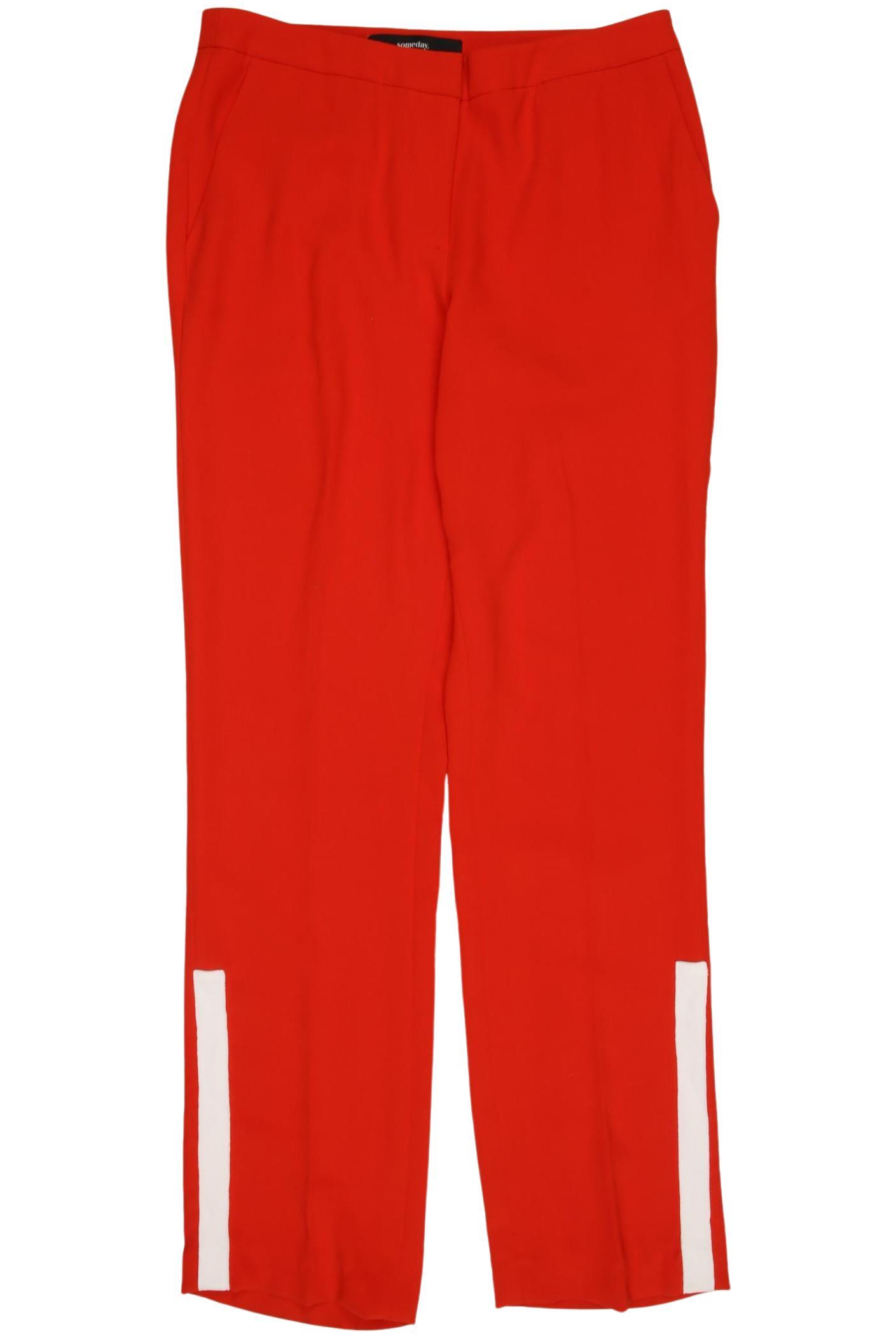 

someday. Damen Stoffhose, rot, Gr. 36