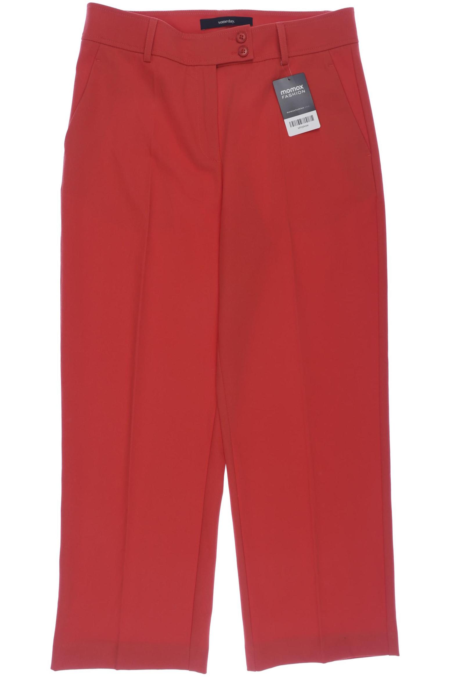 

someday. Damen Stoffhose, rot, Gr. 40