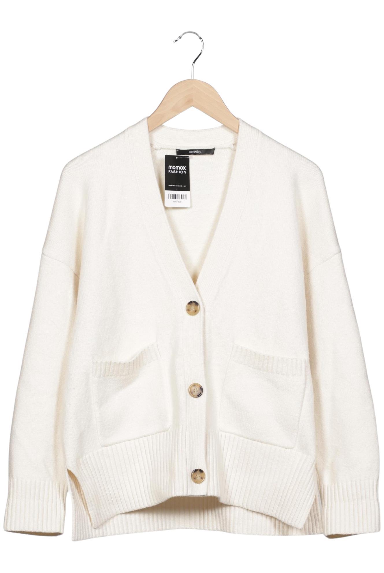 

someday. Damen Strickjacke, cremeweiß, Gr. 40
