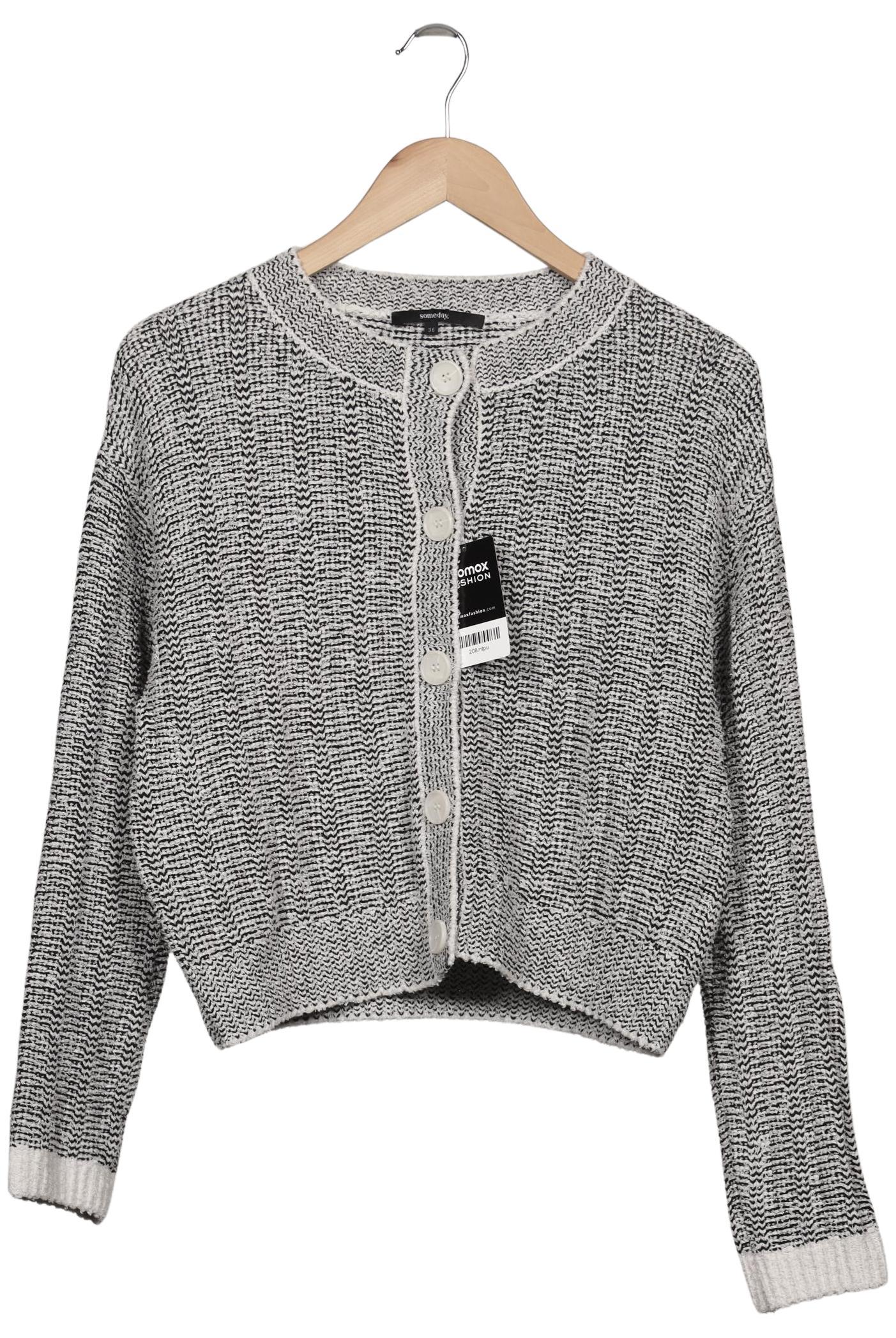 

someday. Damen Strickjacke, weiß, Gr. 36